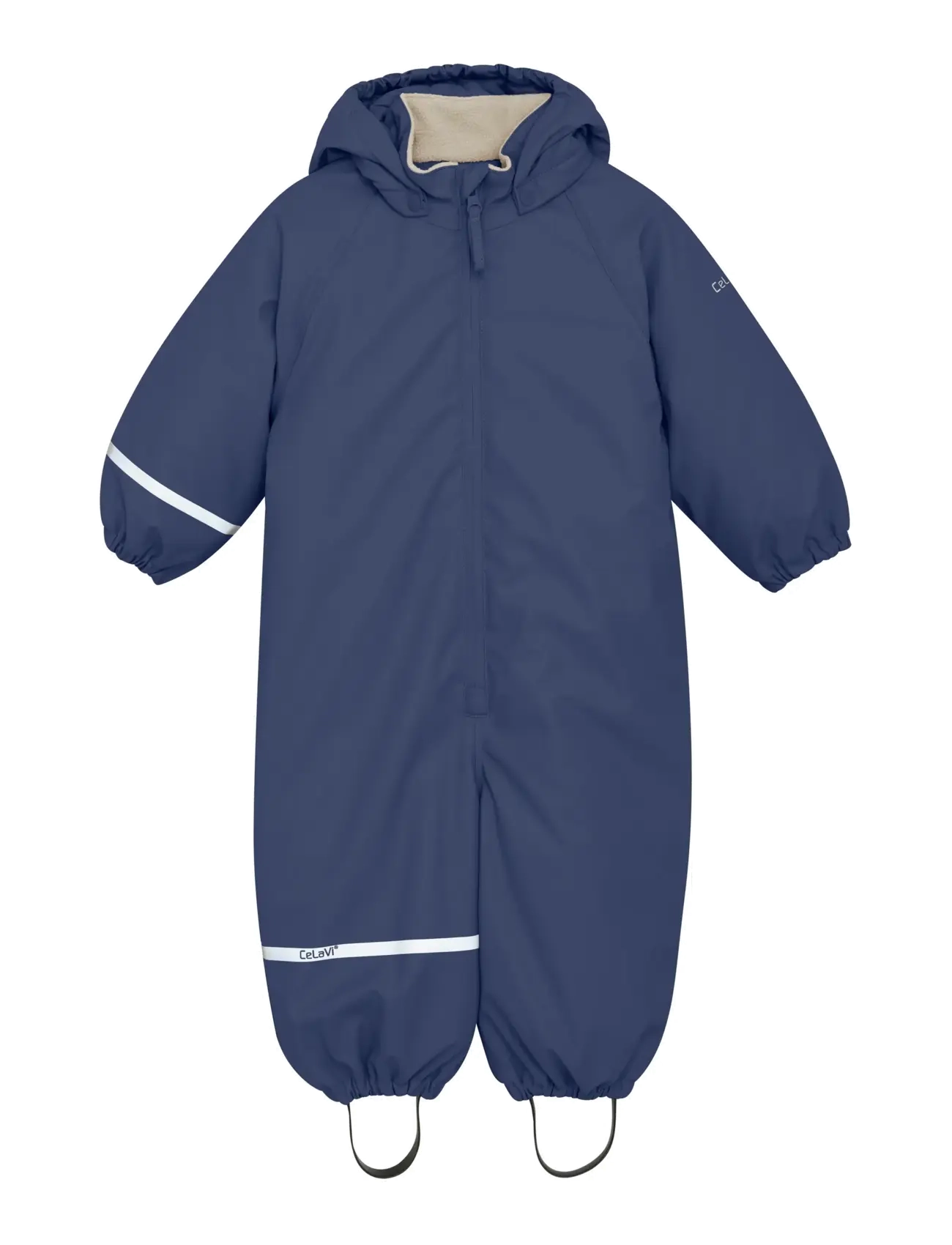 CELAVI Regenkleidung Anzug W. Padding Blau - 80 - Kinder