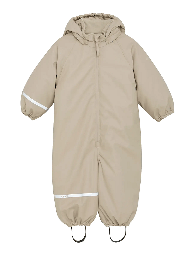 CeLaVi - Rainwear Suit w. padding - vihmariiete kombed - white pepper - 0