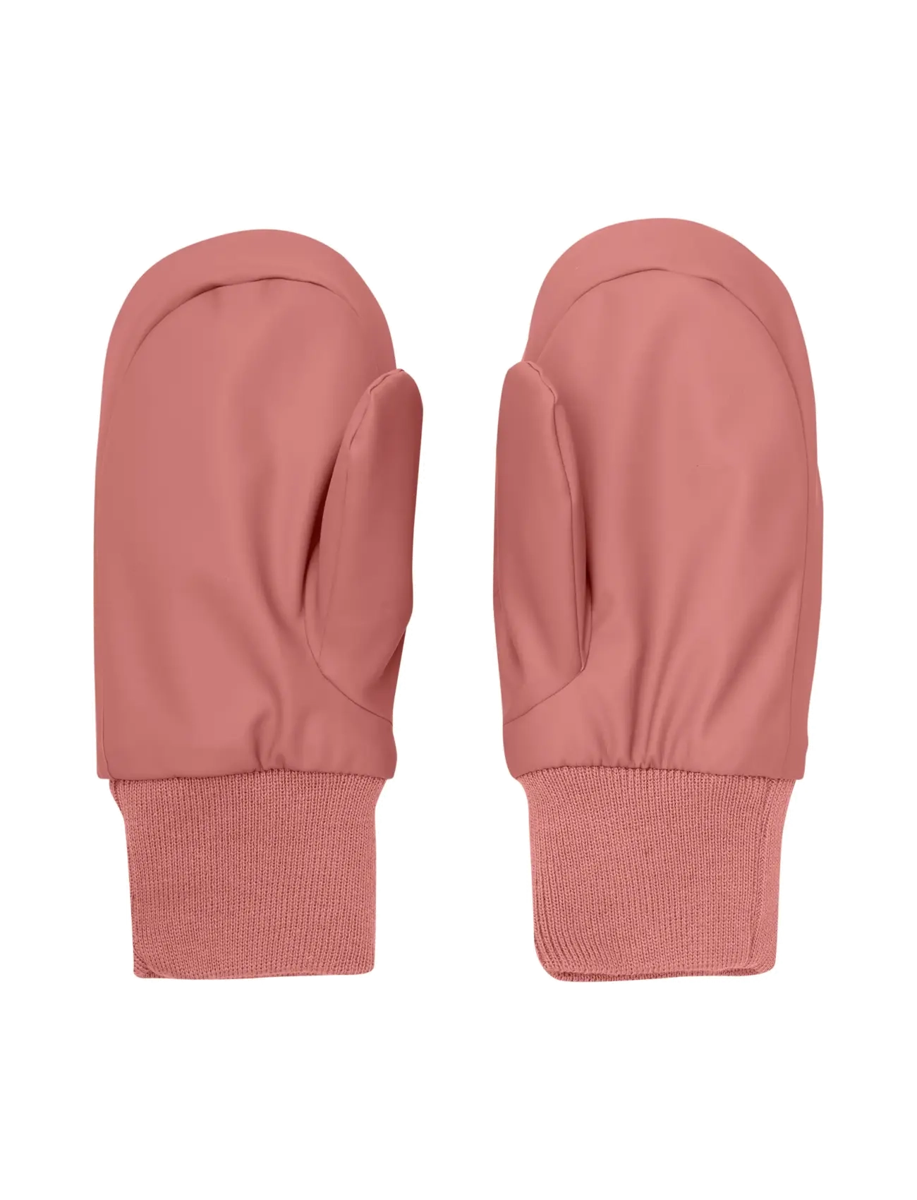 CeLaVi - PU Padded Mittens - regnvantar - brick dust - 1