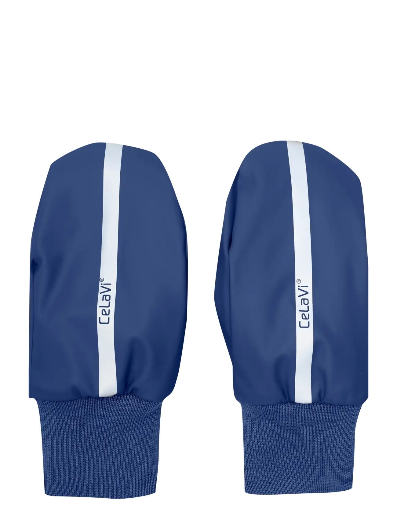CeLaVi Pu Padded Mittens, 4-6Y, Gloves & Blau - Rain Gloves, Kinder