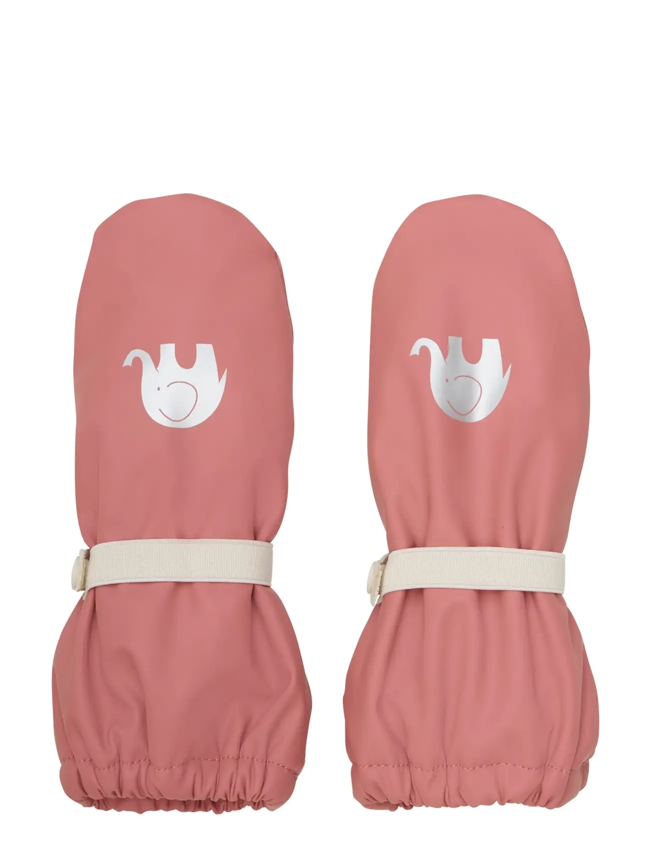 CeLaVi Padded Pu-Mittens W.fleece, 2-4Y, Pink, Handsker Og Vanter > Vanter, Børn