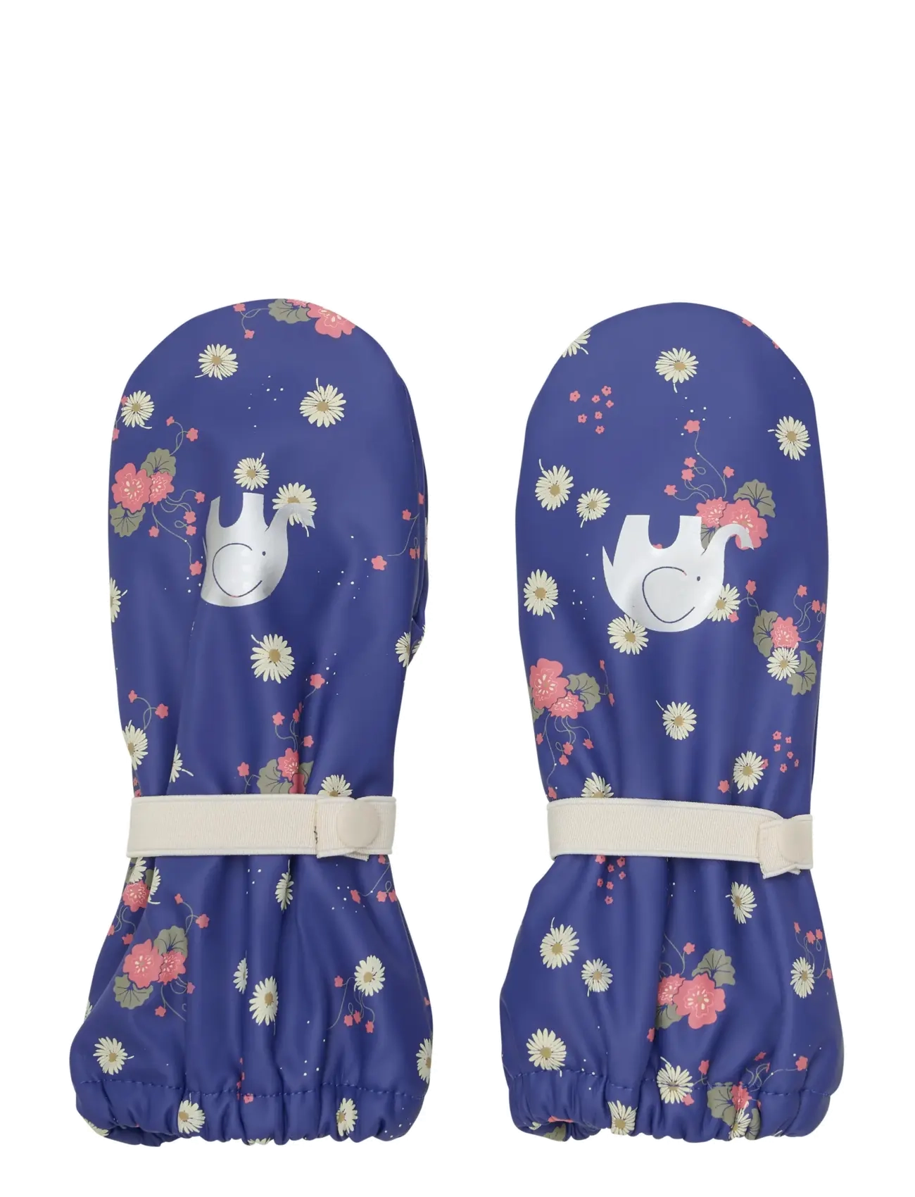 CeLaVi Padded PU-mittens w.fleece - Accessoires - SKIPPER BLUE / purple