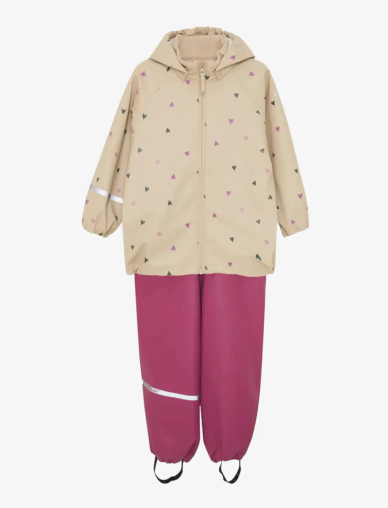 CeLaVi - Rainwear Set - AOP - regnsæt - nostalgia rose - 0