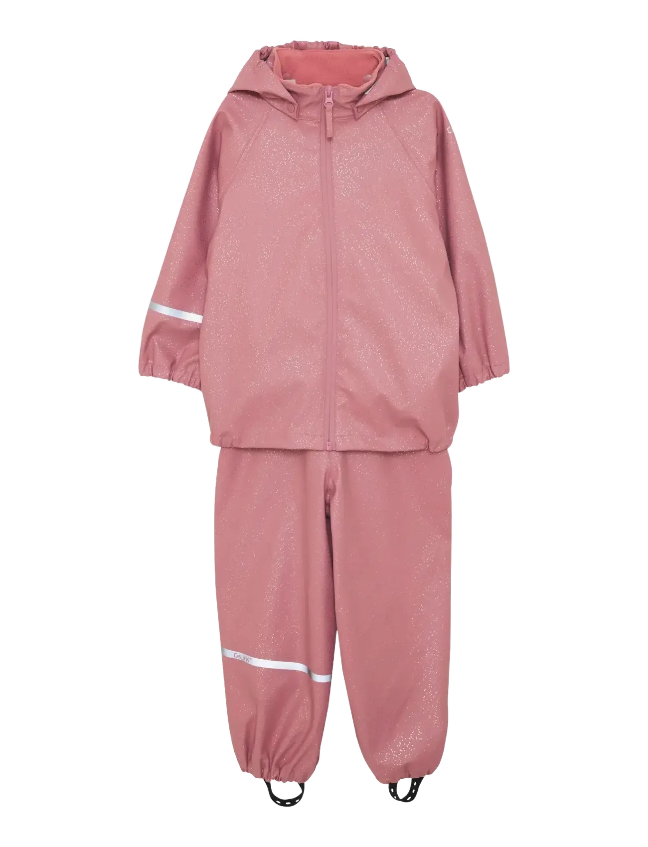 CeLaVi Rainwear Set - Glitter AOP - Alles anzeigen - NOSTALGIA ROSE / pink/rose