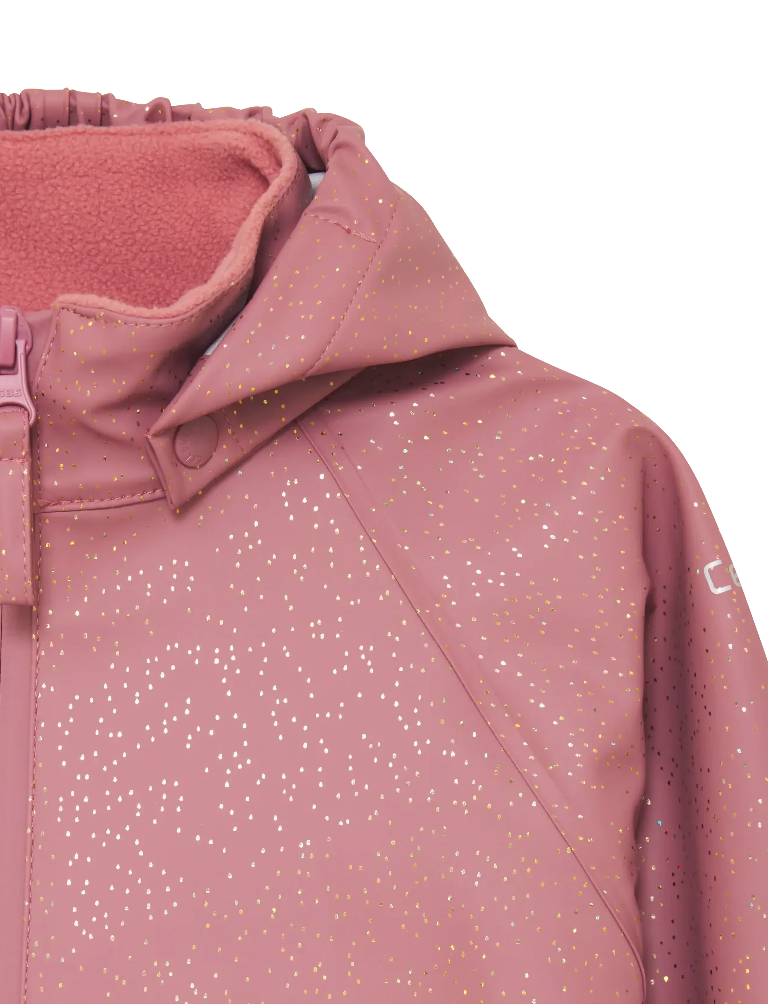 CeLaVi - Rainwear Set - Glitter AOP - jacken & mäntel - nostalgia rose - 5