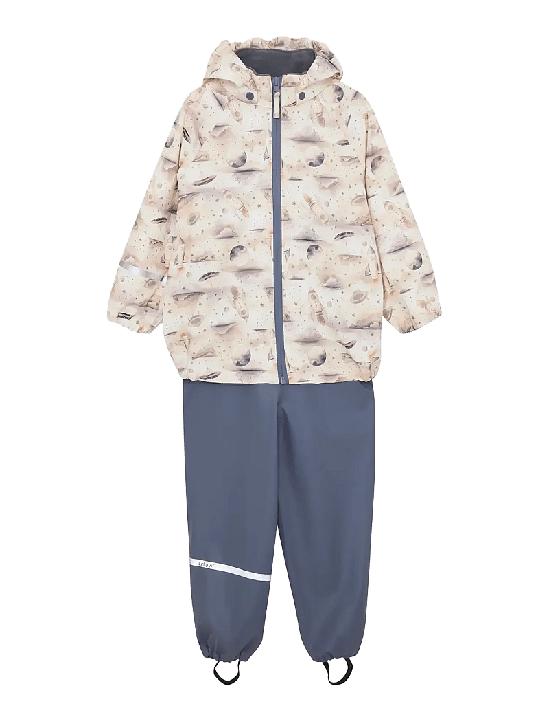 CeLaVi - Rainwear Set - AOP - regnsæt - flint stone - 1