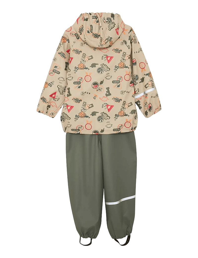 CeLaVi - Rainwear Set - AOP - regnsæt - mulled basil - 1