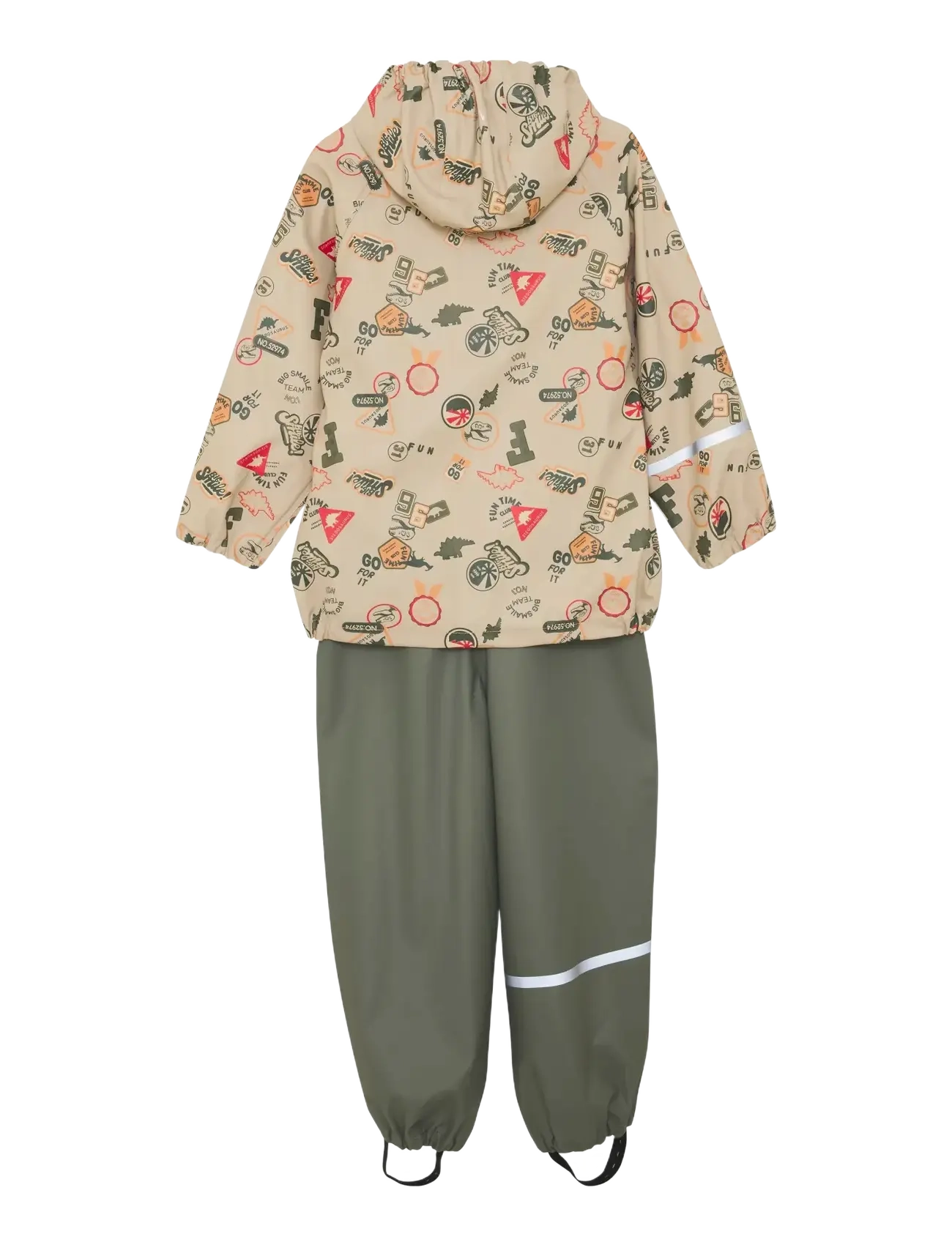 CeLaVi - Rainwear Set - AOP - regnställ - mulled basil - 1