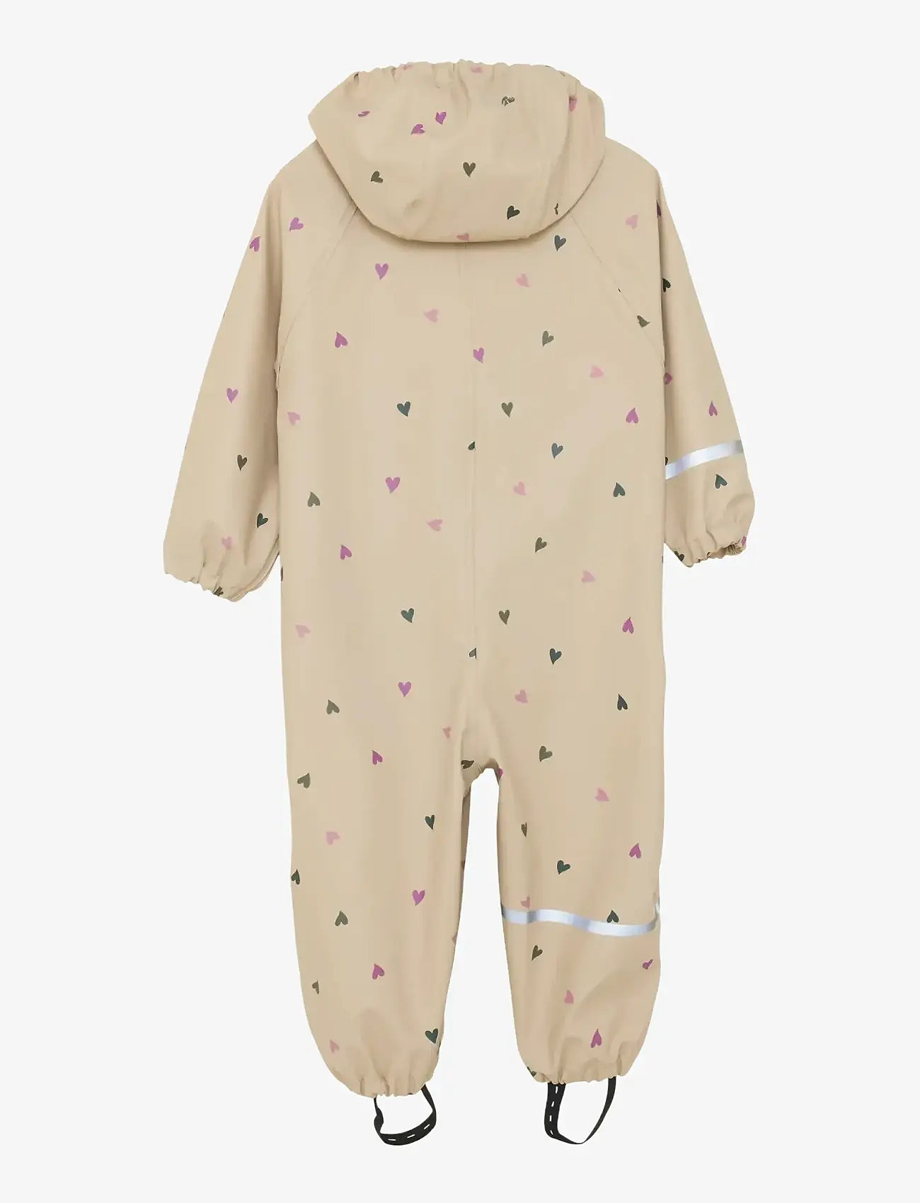 CeLaVi - Rainwear Suit - AOP - regnoveraller - white pepper - 2