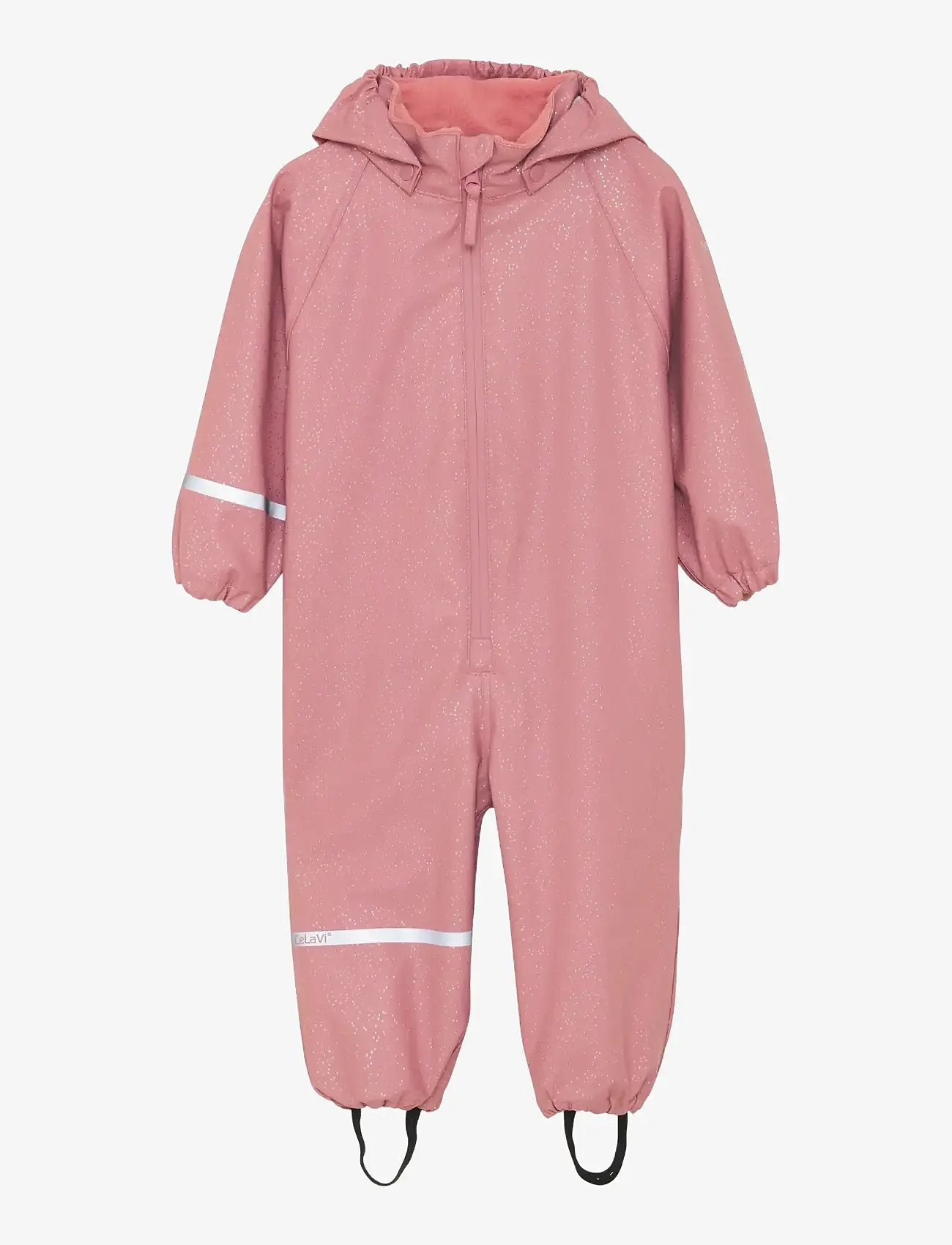 CeLaVi - Rainwear Suit - Glitter AOP - overtøj - nostalgia rose - 1