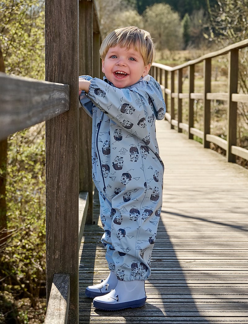 CeLaVi - Rainwear Suit - AOP - regenschutzanzüge - blue fog - 0