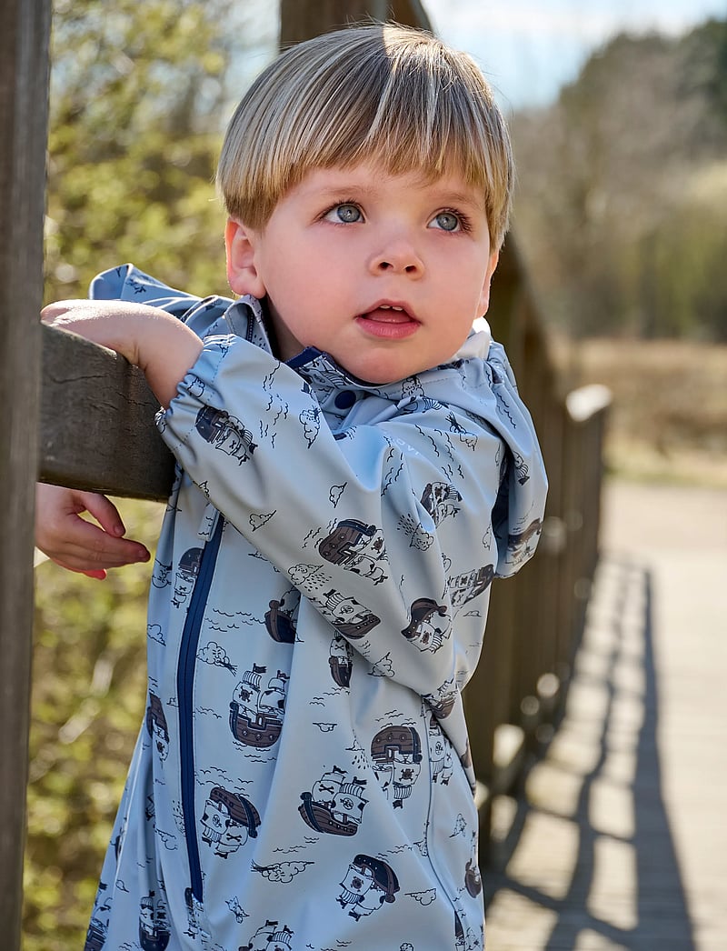 CeLaVi - Rainwear Suit - AOP - regenschutzanzüge - blue fog - 3