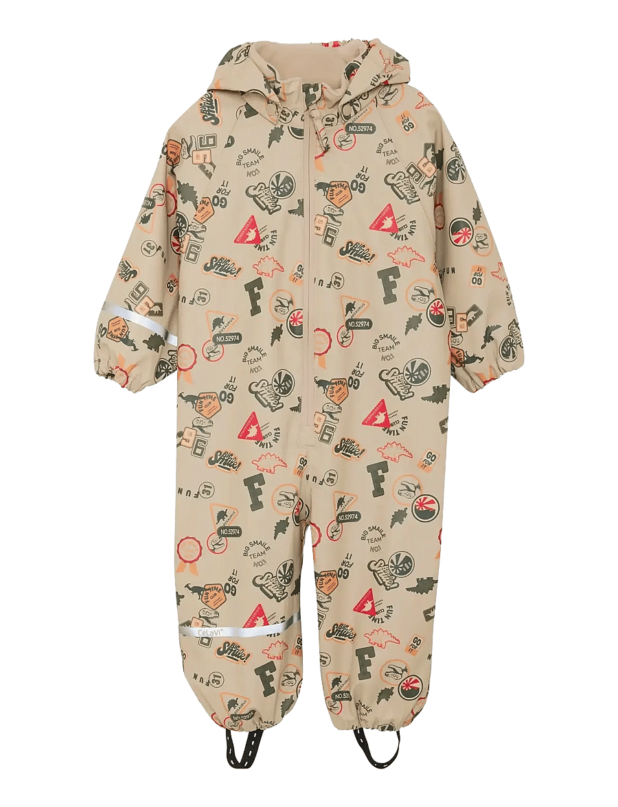 CeLaVi - Rainwear Suit - AOP - vihmariiete kombed - mulled basil - 1
