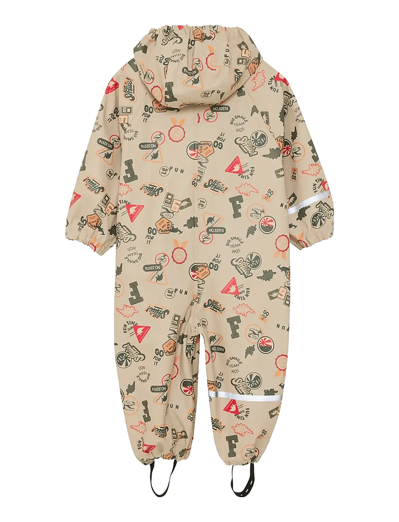 CeLaVi - Rainwear Suit - AOP - regnoveraller - mulled basil - 2