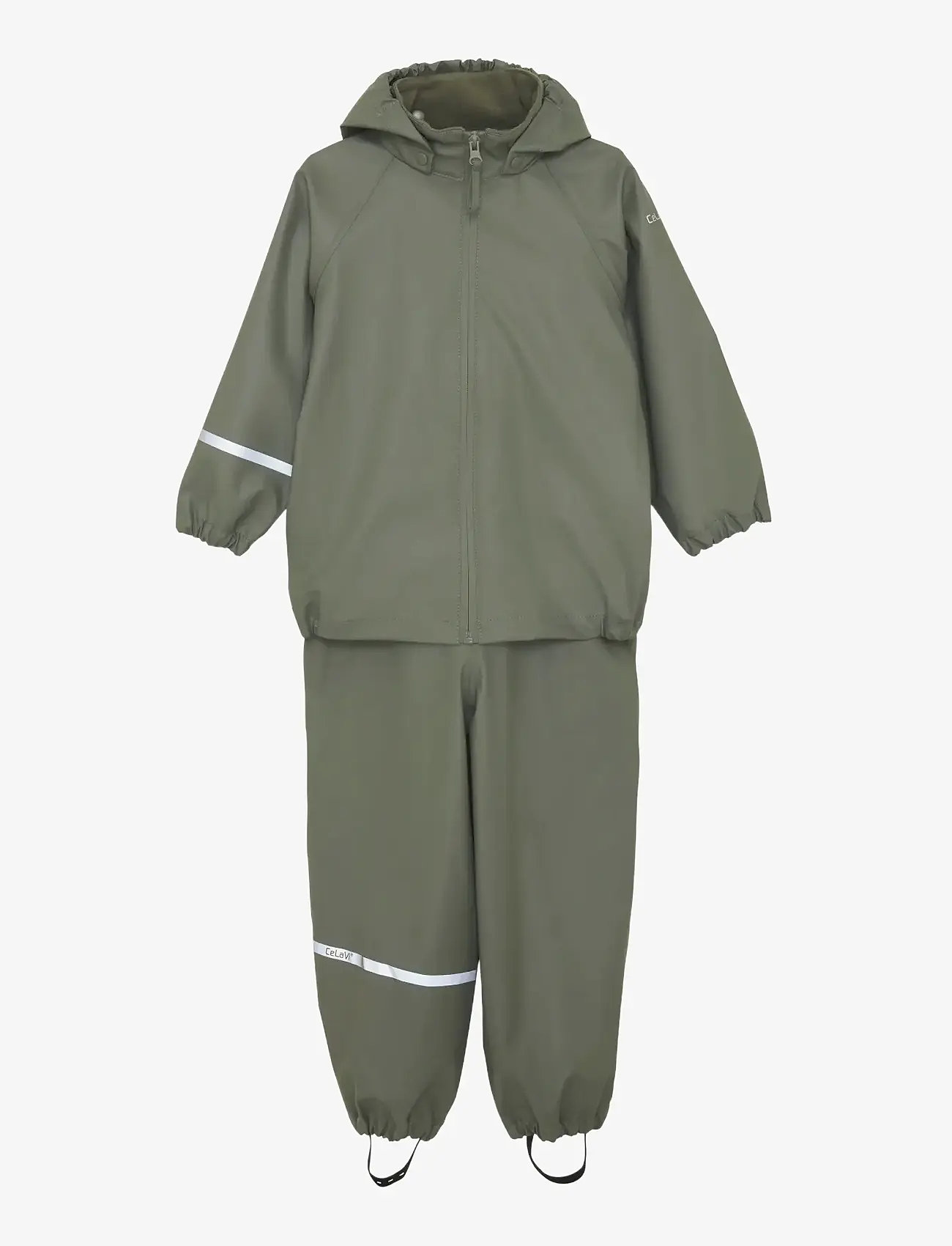 CeLaVi - Rainwear Set - SOLID - ytterkläder - mulled basil - 0