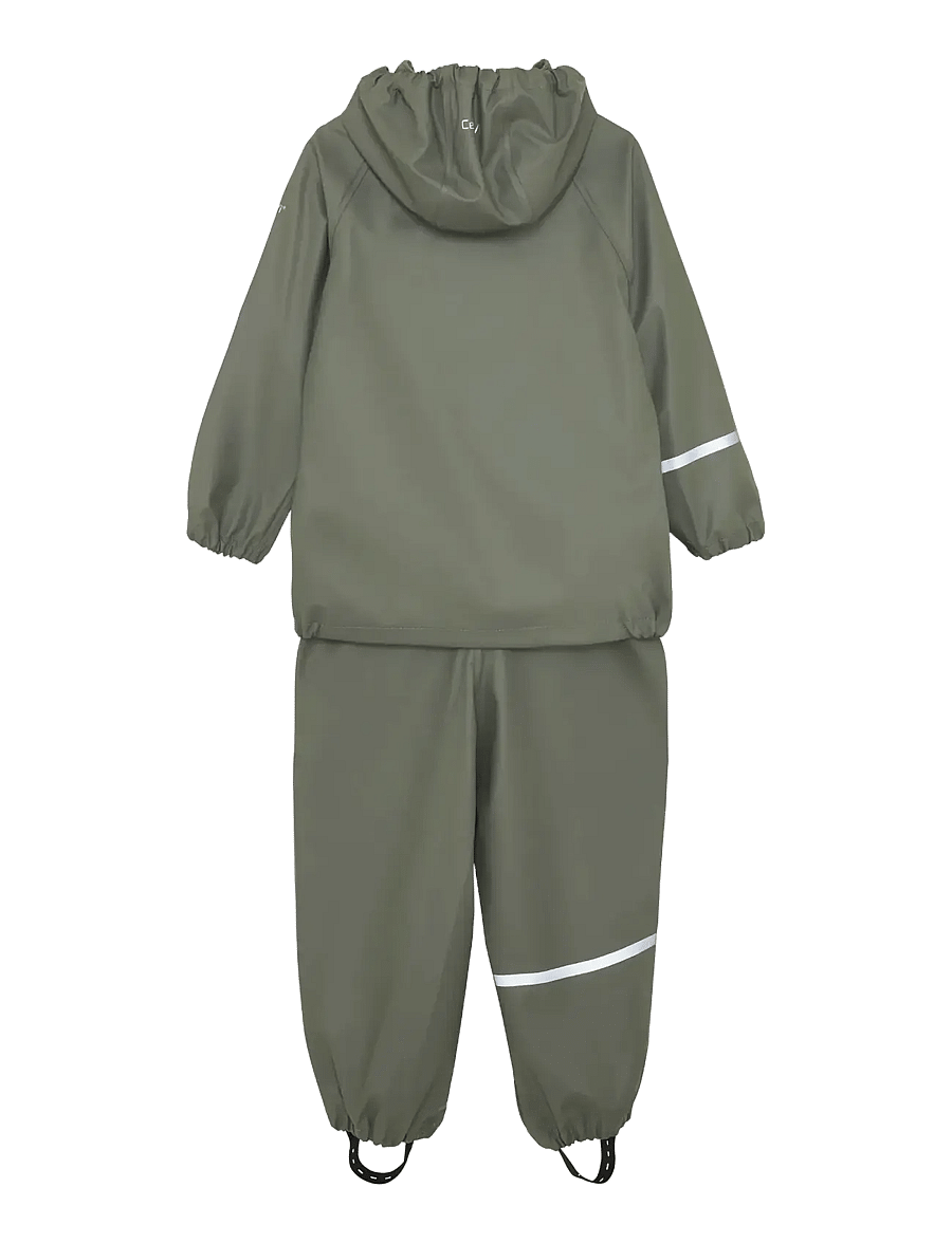 CeLaVi - Rainwear Set - SOLID - regnsæt - mulled basil - 1