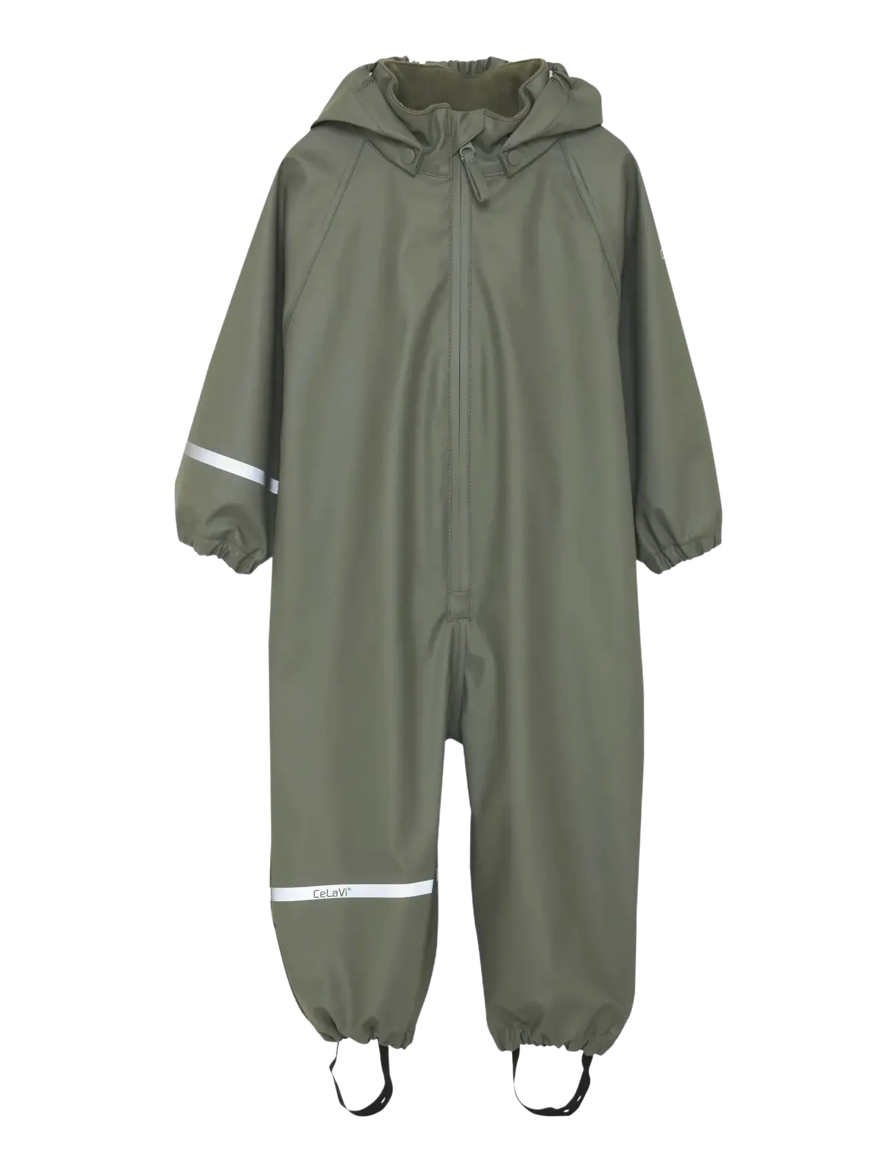 CeLaVi Rainwear Suit - Solid, 70, Khaki green, Overalls > Overalls Til Regntøj, Børn