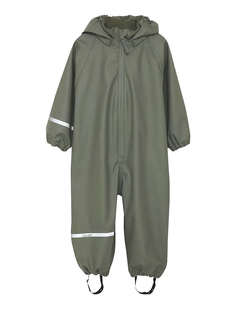 CeLaVi - Rainwear Suit - SOLID - regnoveraller - mulled basil - 0