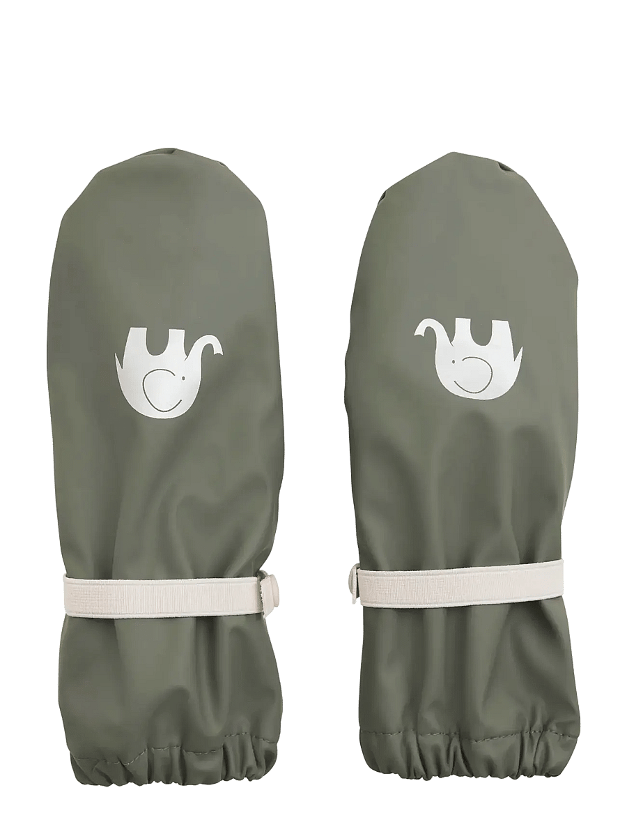 CeLaVi - PU-mittens w. taffeta lining - handschuhe - mulled basil - 0