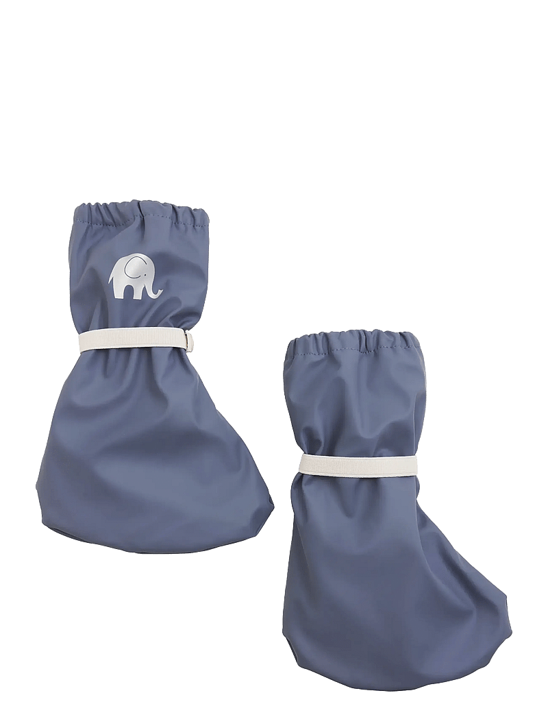CeLaVi - PU-footies w.tafetta lining - babystrikstøvler - flint stone - 0