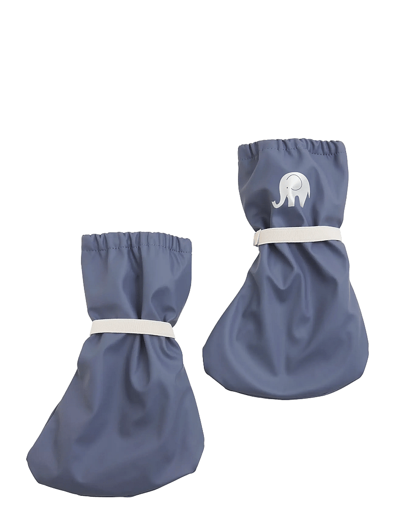 CeLaVi - PU-footies w.tafetta lining - babystrikstøvler - flint stone - 1