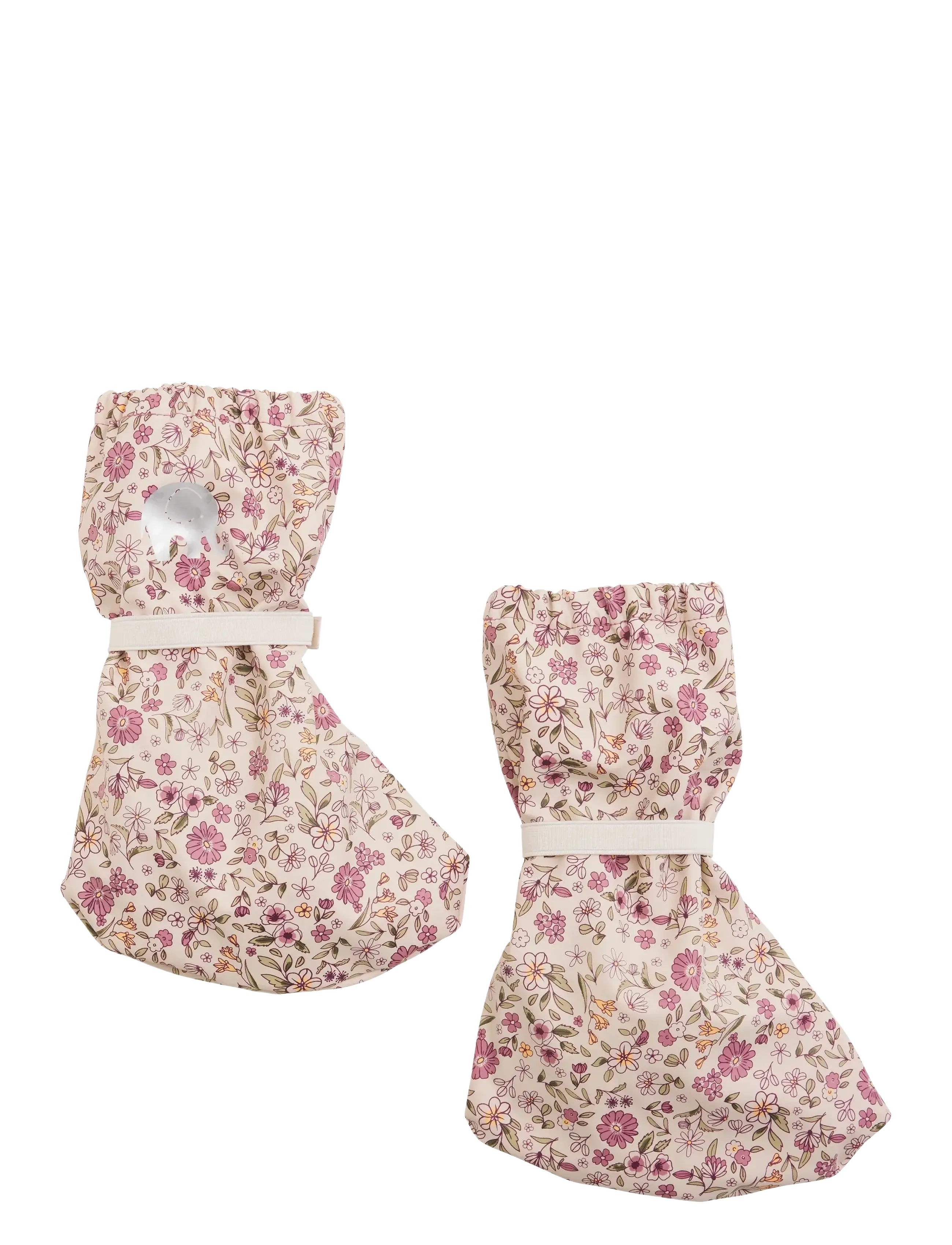 CeLaVi - PU-footies w.tafetta lining - misty rose - 0