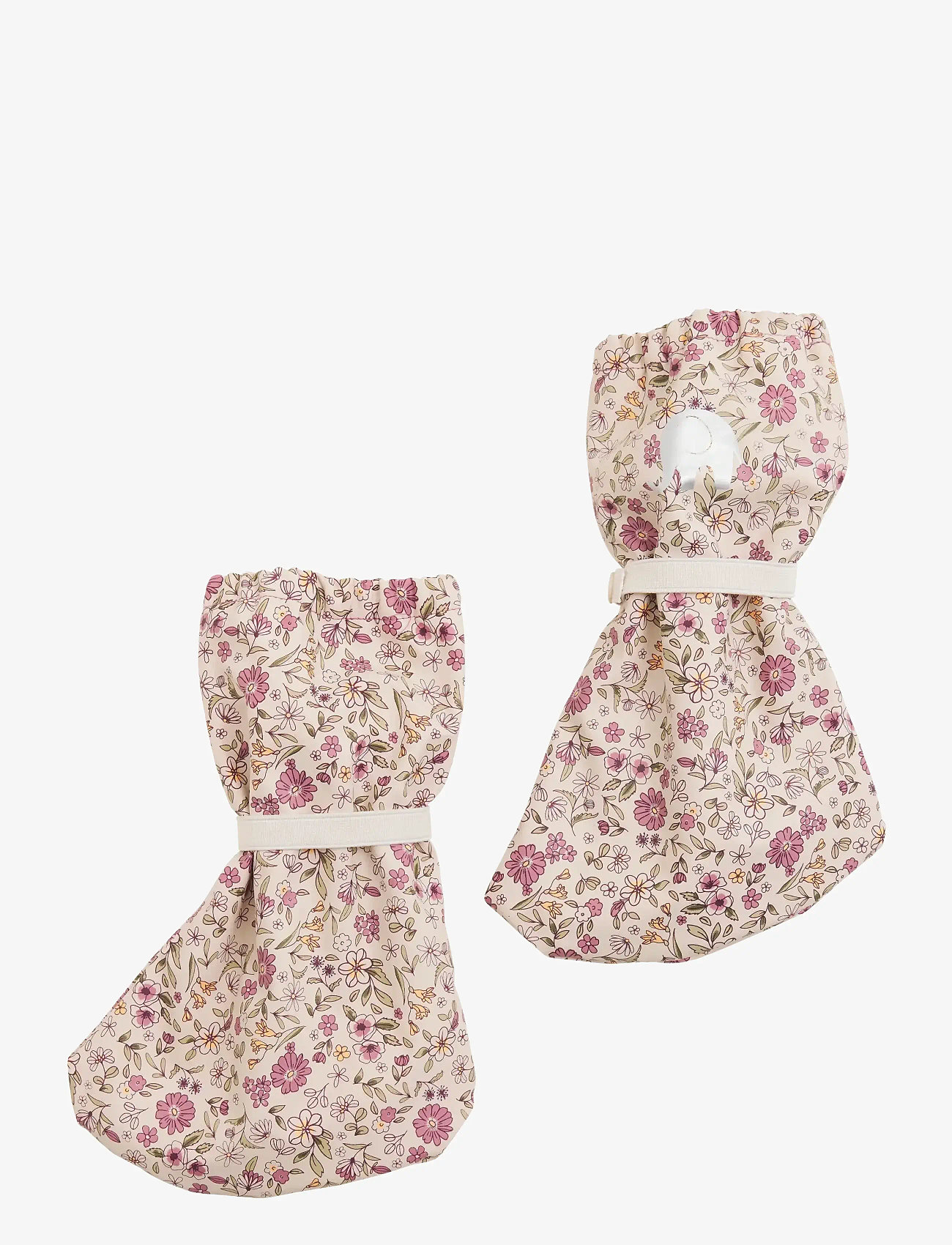 CeLaVi - PU-footies w.tafetta lining - babystrikstøvler - misty rose - 1