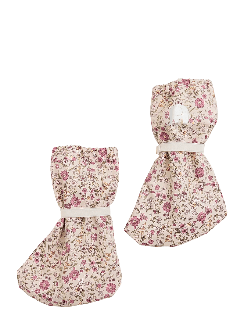 CeLaVi - PU-footies w.tafetta lining - babystrikstøvler - misty rose - 1
