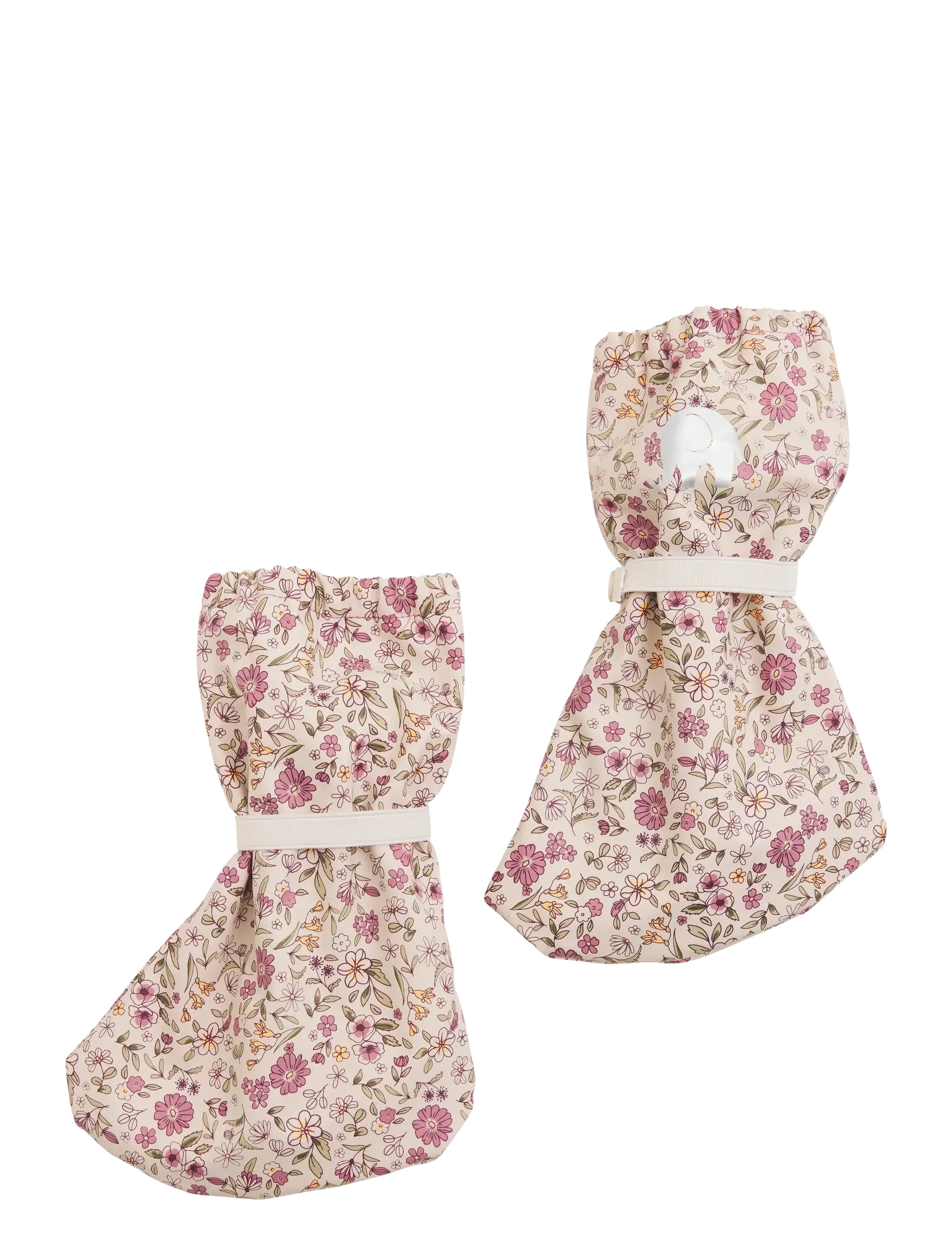 CeLaVi - PU-footies w.tafetta lining - misty rose - 1