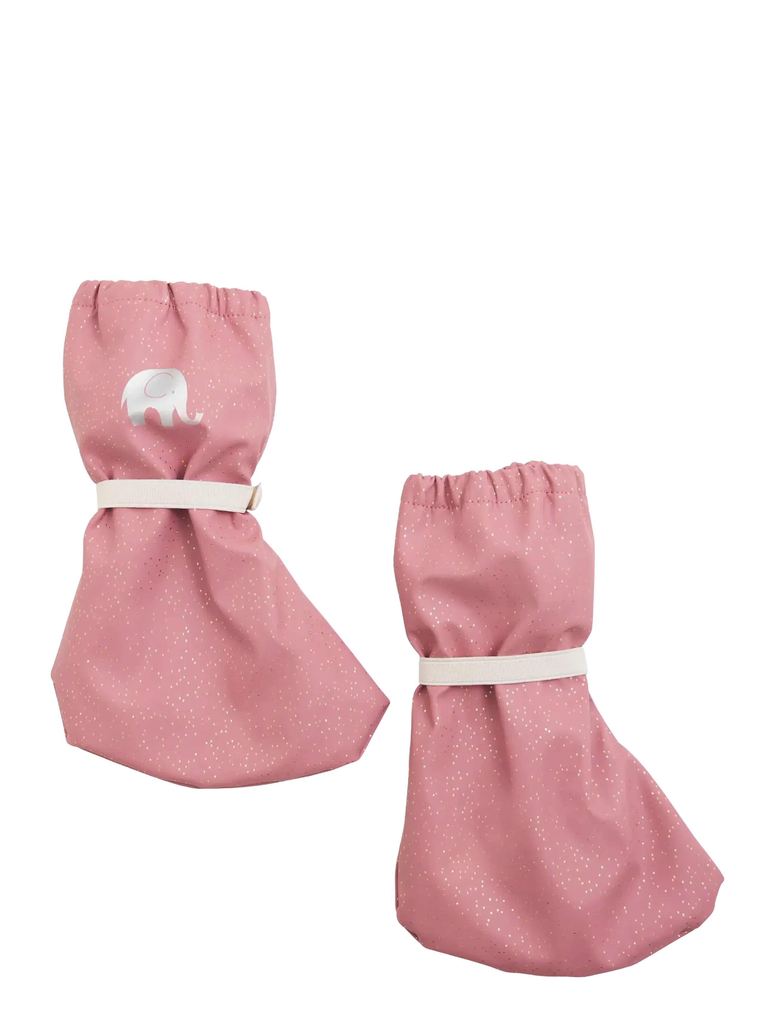 CeLaVi PU-footies w.tafetta lining - Babystrikstøvler - NOSTALGIA ROSE / pink/rose