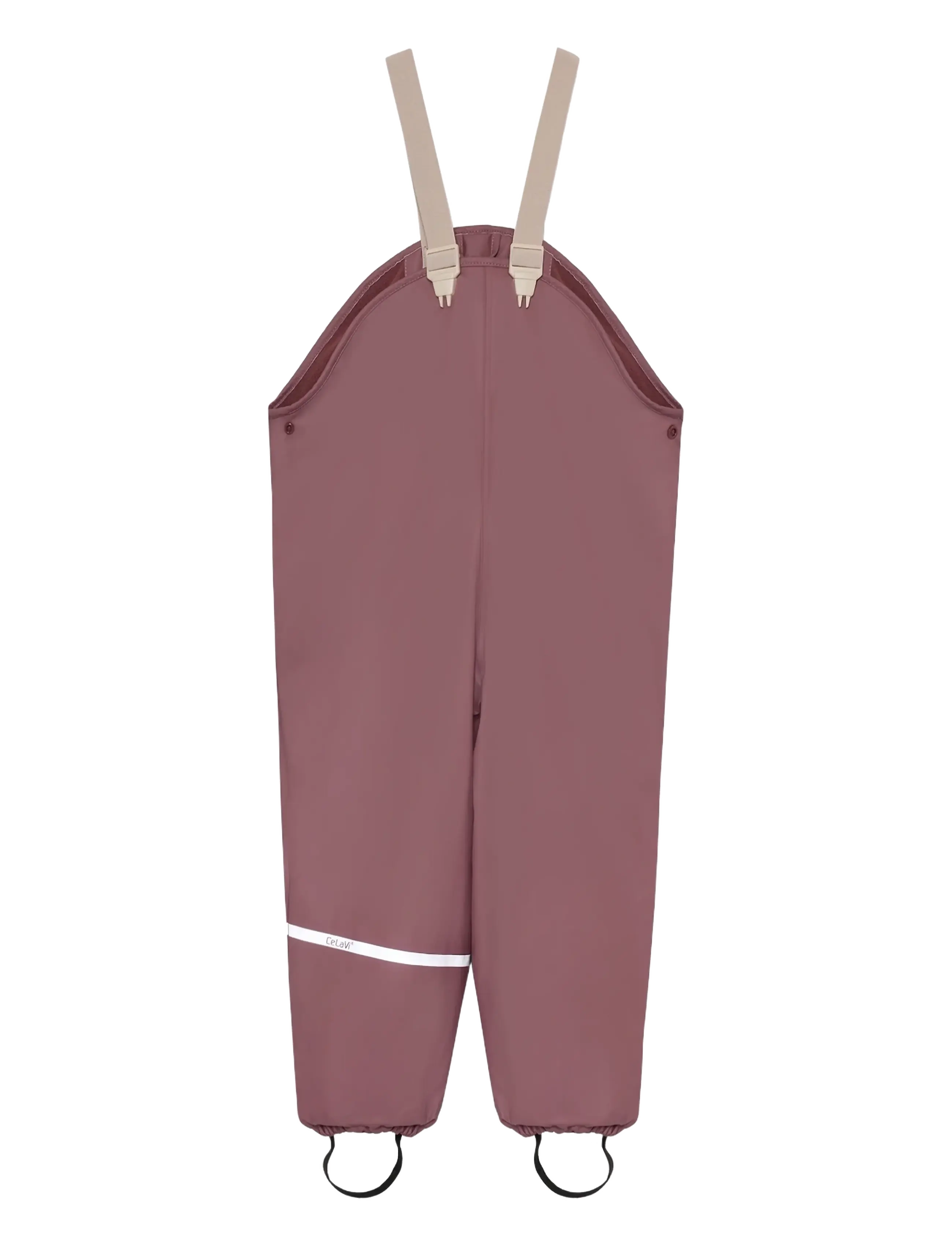 CeLaVi - Rainwear Set - AOP, w. fleece - vihmakomplektid - rose brown - 3
