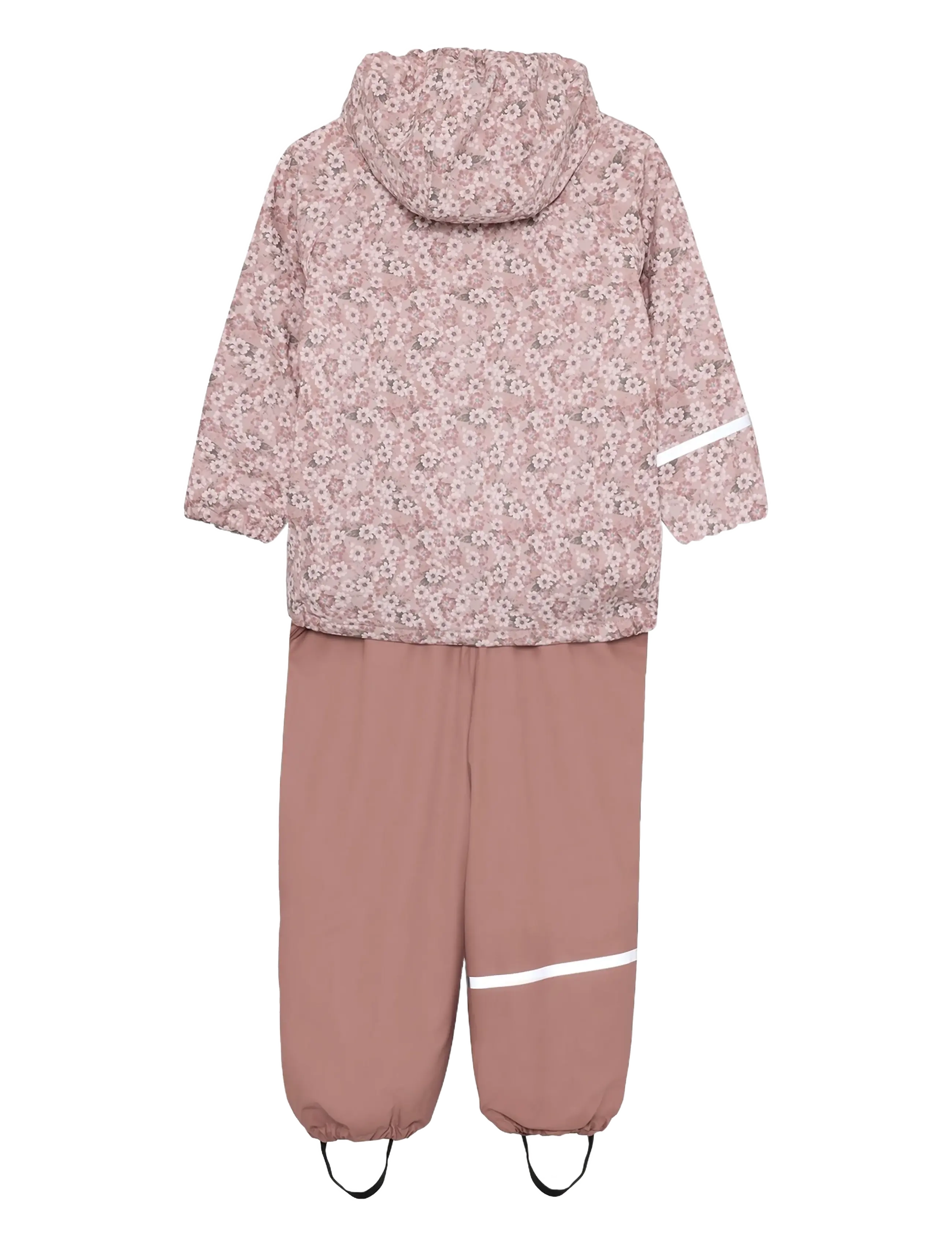 CeLaVi - Rainwear Set - AOP, w. fleece - vihmakomplektid - shadow gray - 2