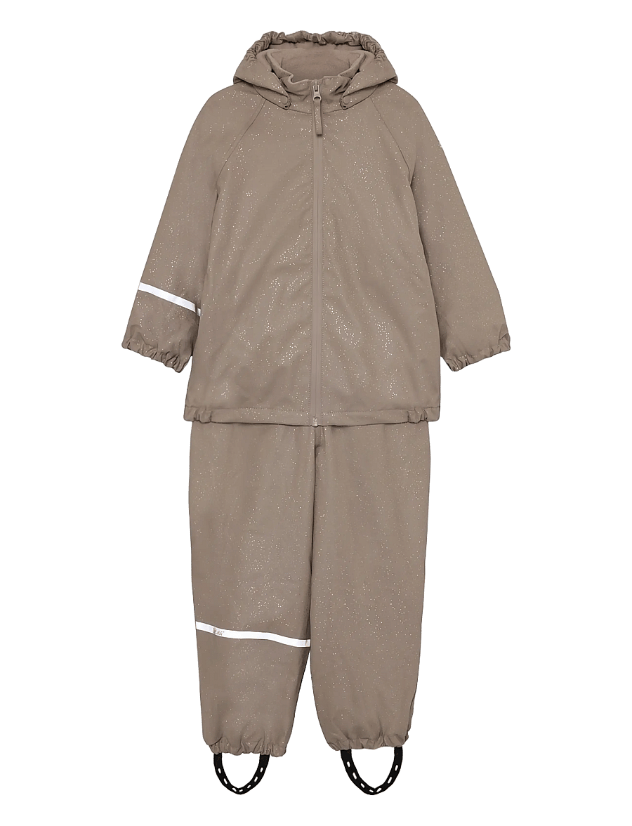 CeLaVi - Rainwear Set - AOP, w. fleece - fungi - 1