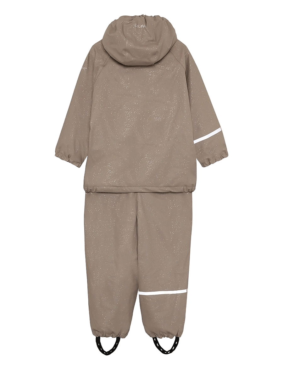 CeLaVi - Rainwear Set - AOP, w. fleece - fungi - 2