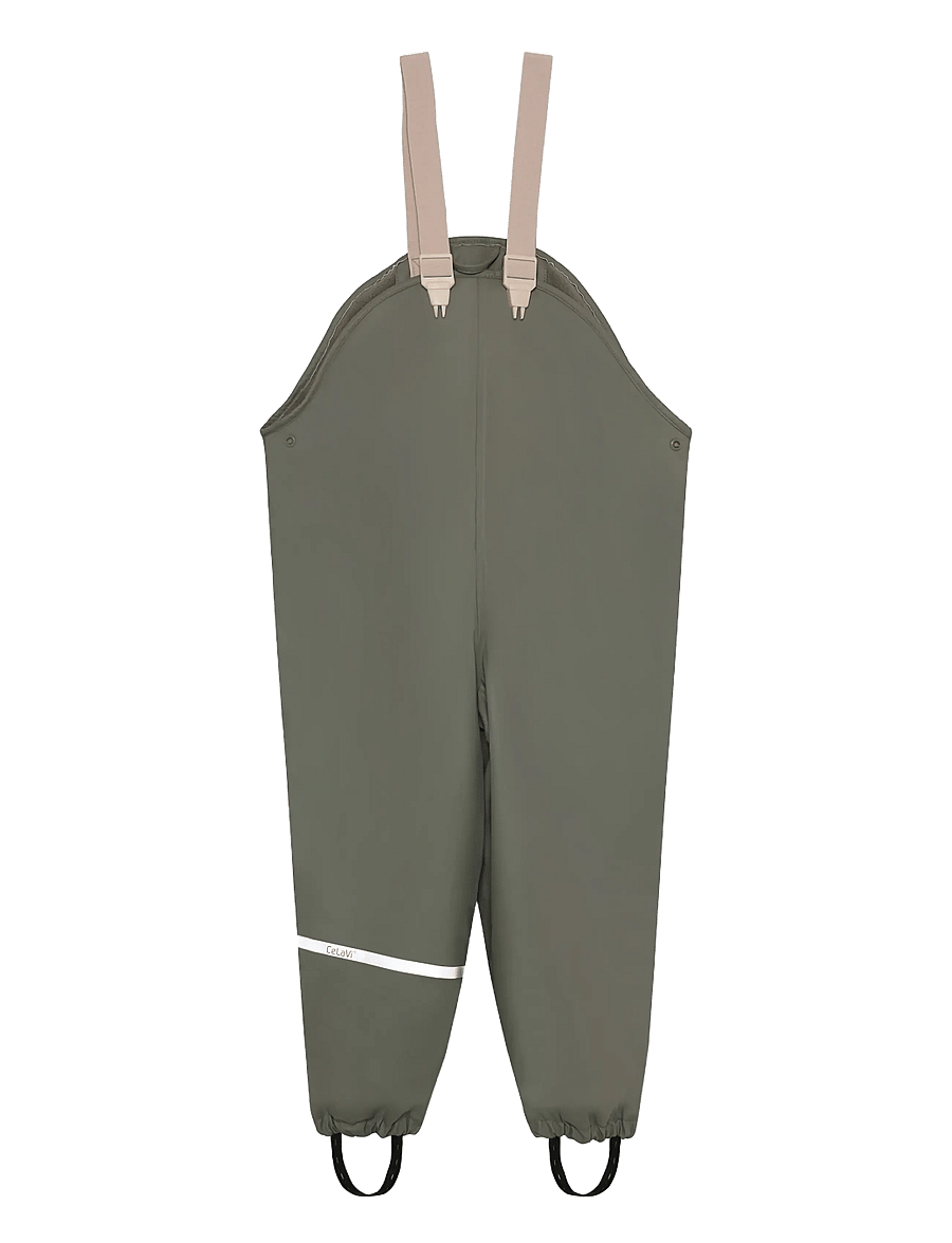 CeLaVi - Rainwear Set - AOP, w. fleece - mulled basil - 3
