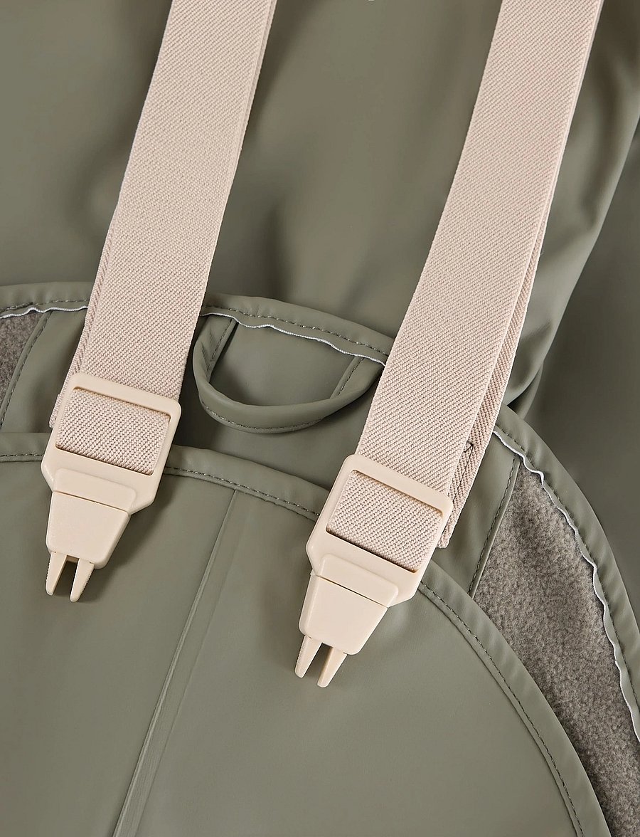 CeLaVi - Rainwear Set - AOP, w. fleece - mulled basil - 5