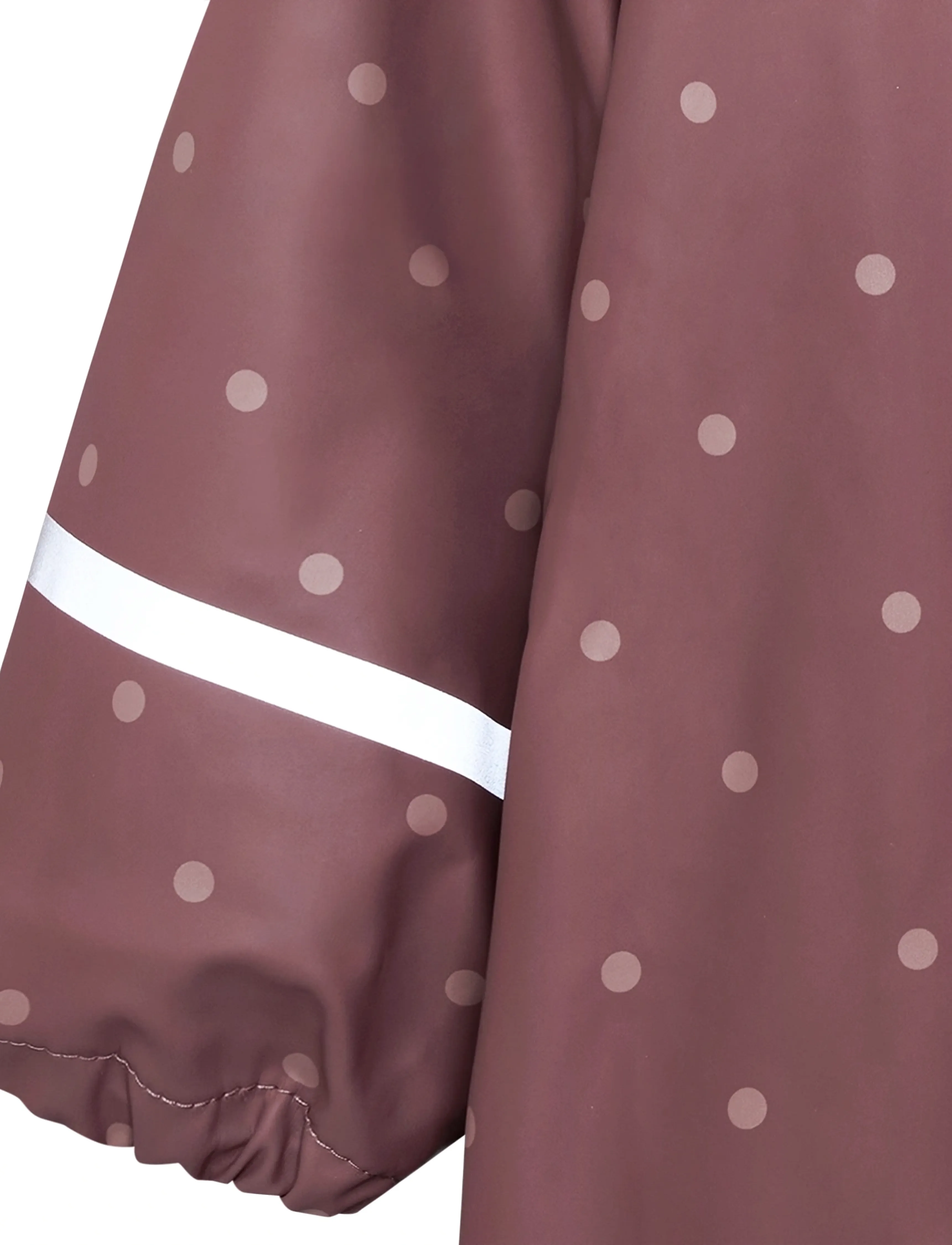 CeLaVi - Rainwear Suit - AOP, w. fleece - rose brown - 4