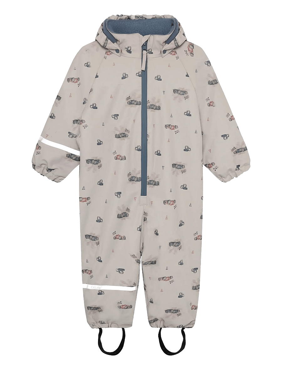 CeLaVi - Rainwear Suit - AOP, w. fleece - nacreaous clouds - 1