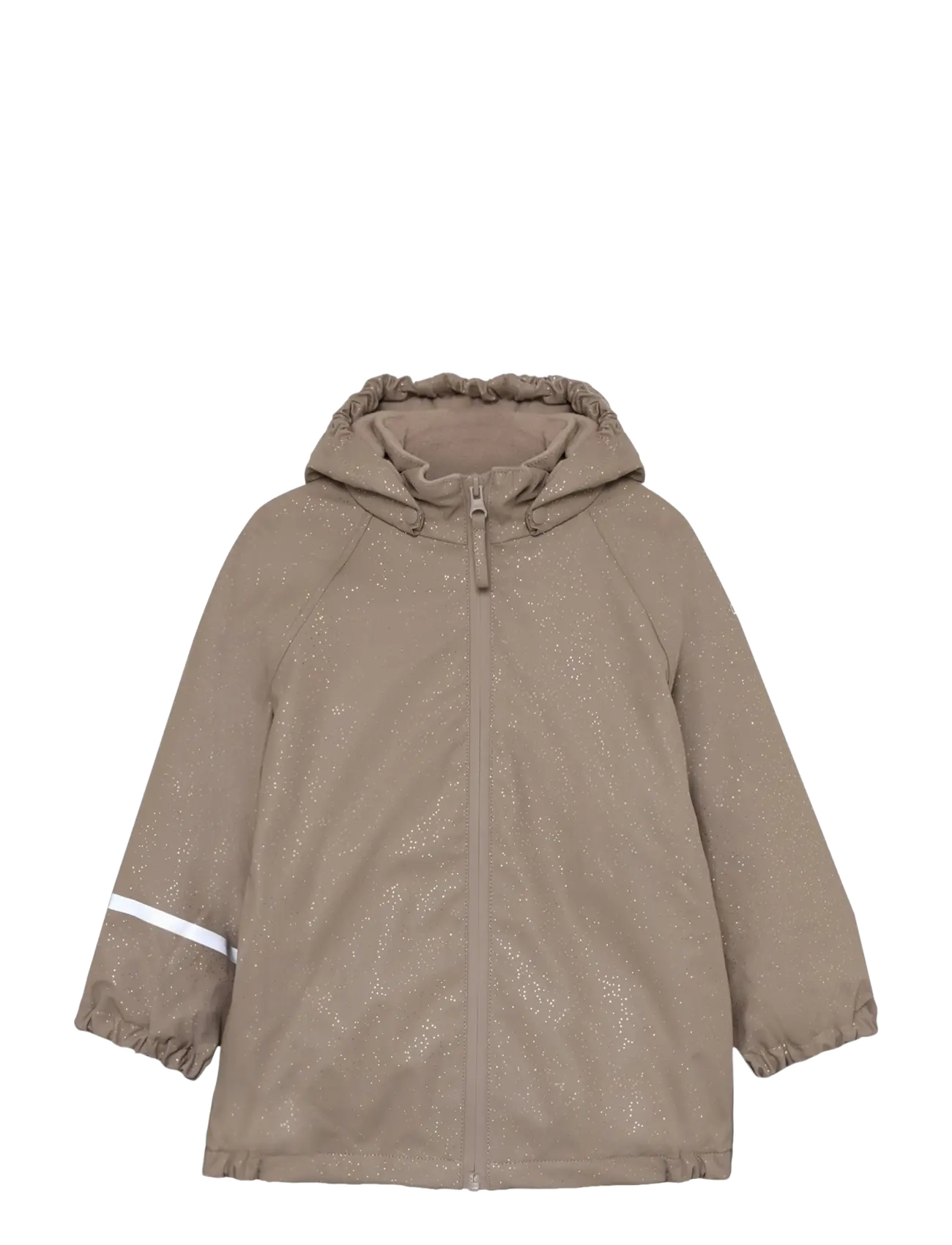 CeLaVi Rain Jacket w. fleece - Vihmajoped - FUNGI / brown