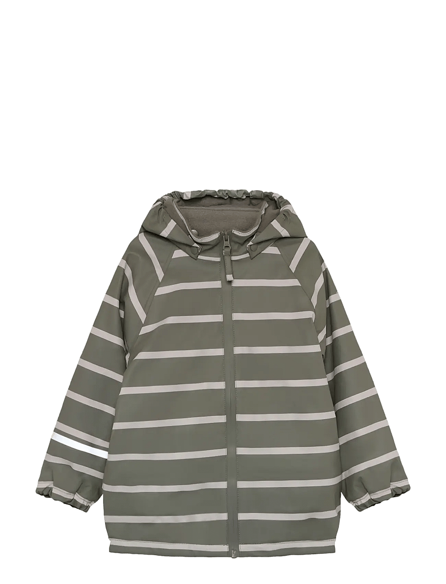 CeLaVi - Rain Jacket w. fleece - vihmajoped - mulled basil - 0