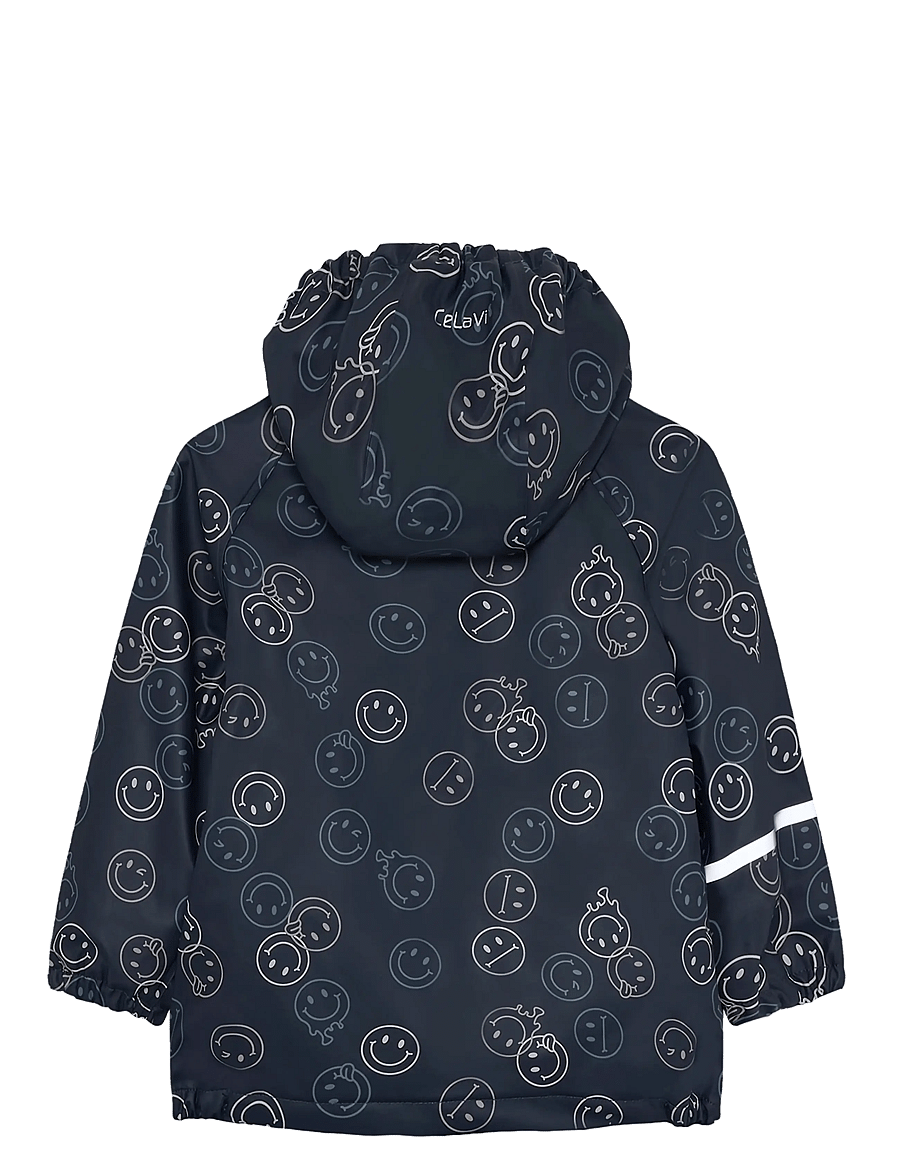 CeLaVi - Rain Jacket w. fleece - regenjacken - navy - 2