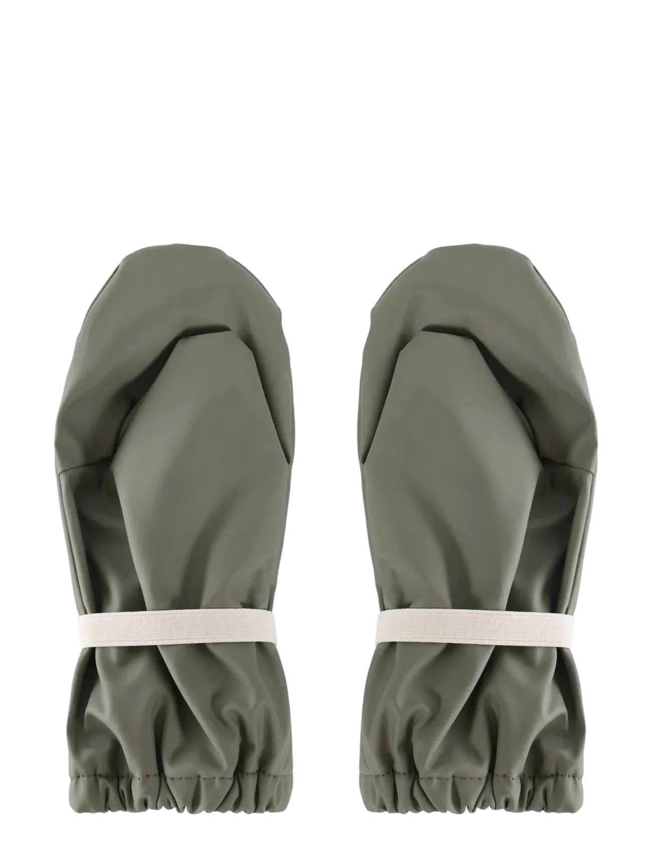 CeLaVi - Padded PU-mittens w.fleece - accessories - mulled basil - 1