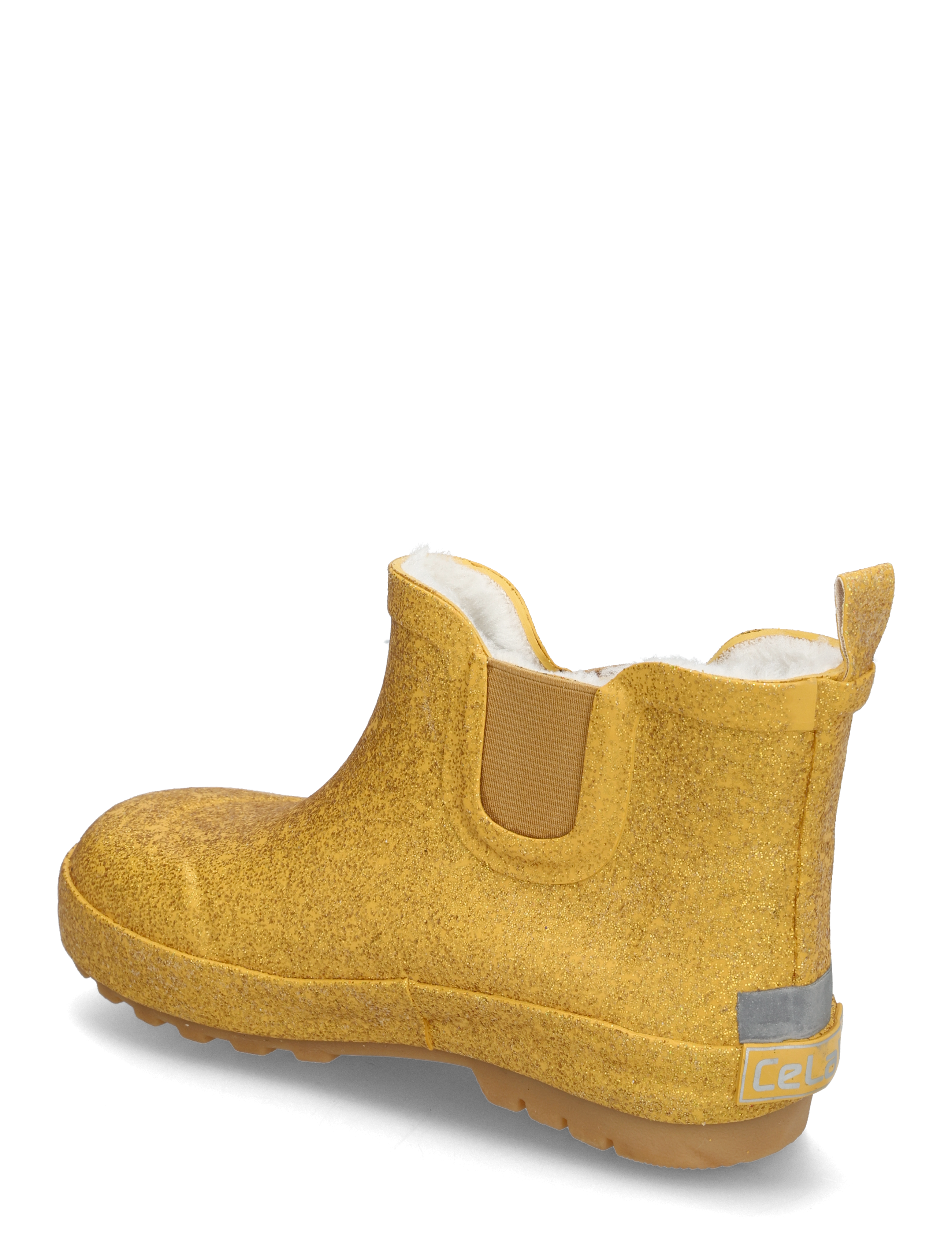 CeLaVi - Thermal wellie short w.linning - gummistövlar - pale gold - 2