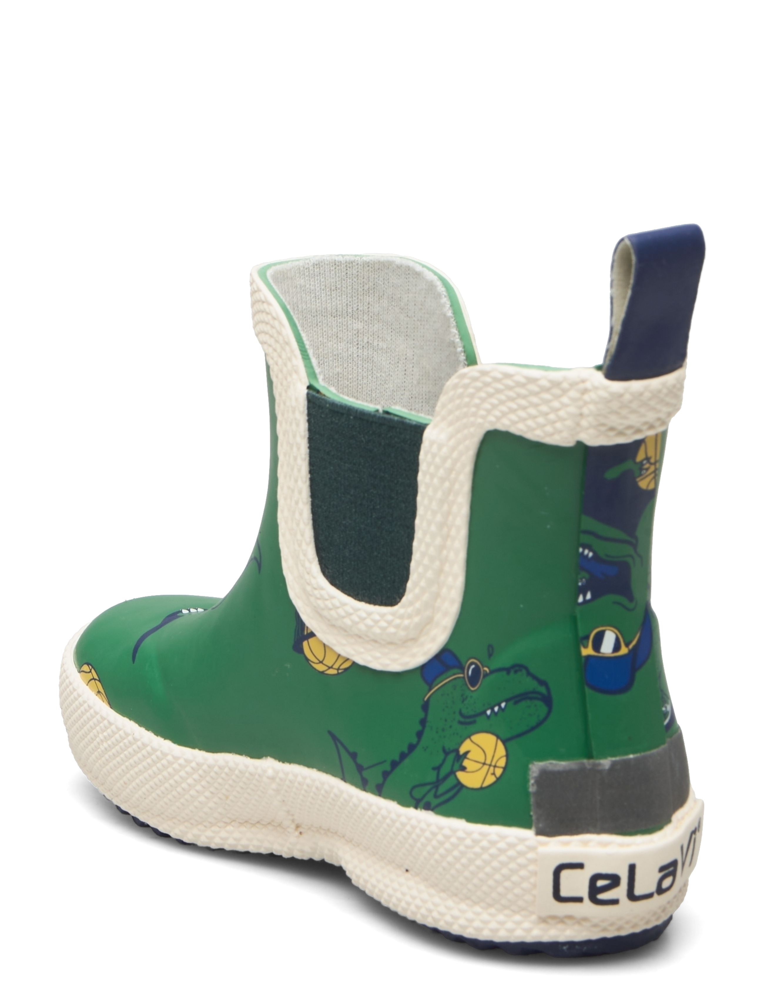 CeLaVi - Wellies short - AOP - foliage green - 2