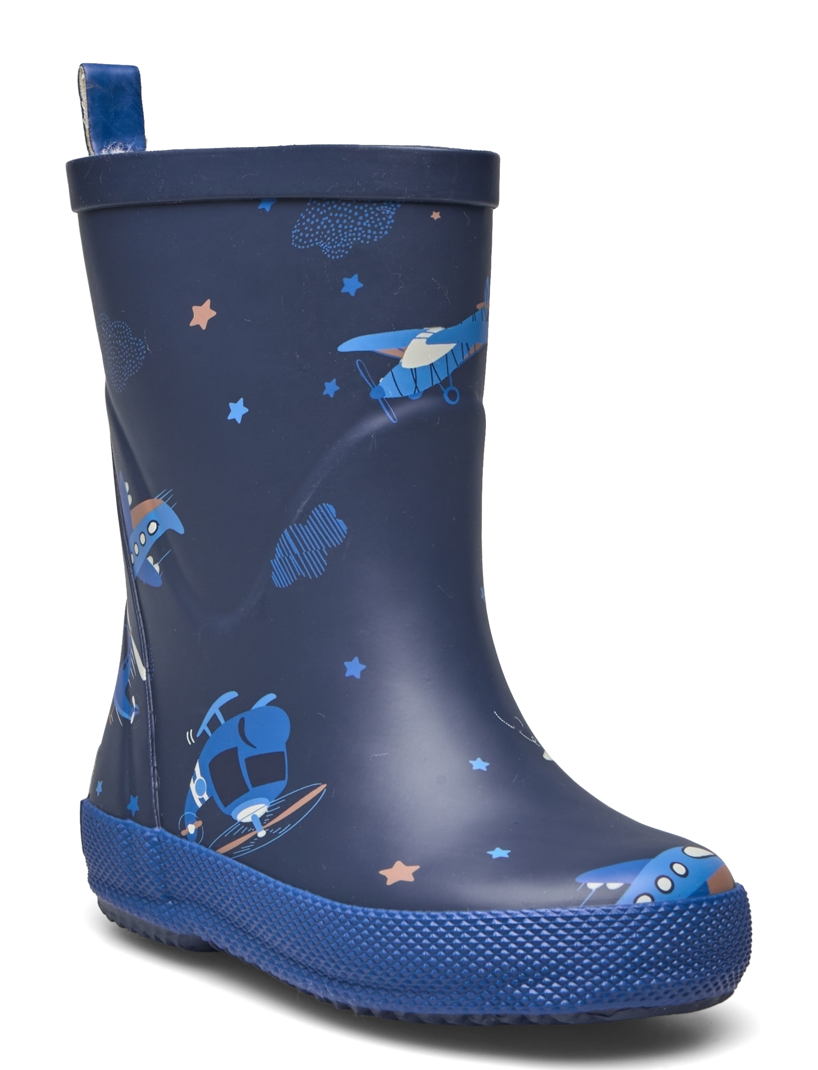 Wellies AOP w. lining - PAGEANT BLUE