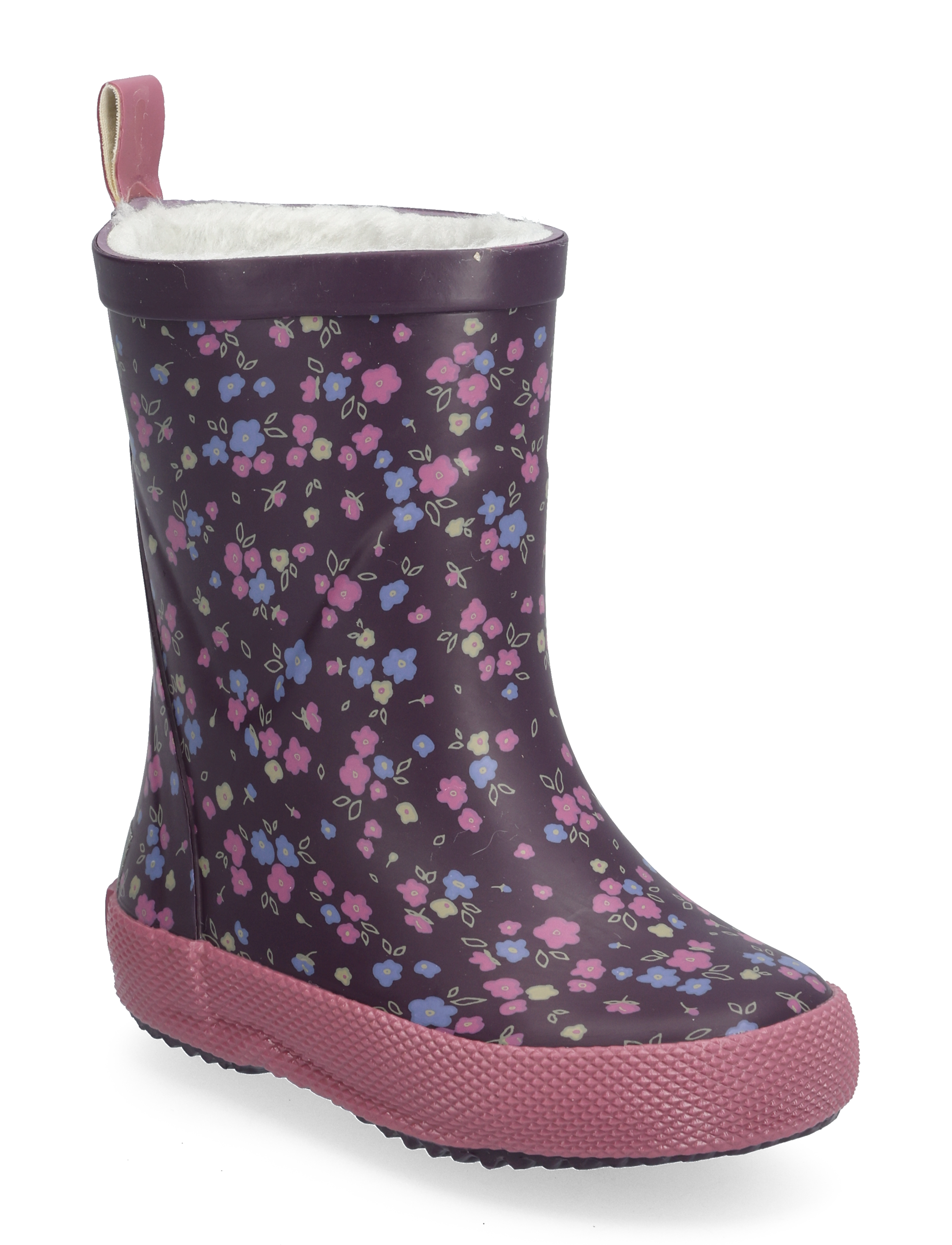 Wellies AOP w. lining - PLUM PERFECT