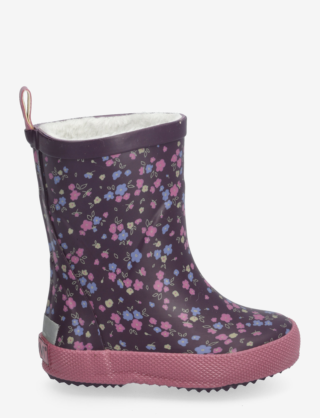 CeLaVi - Wellies AOP w. lining - plum perfect - 1