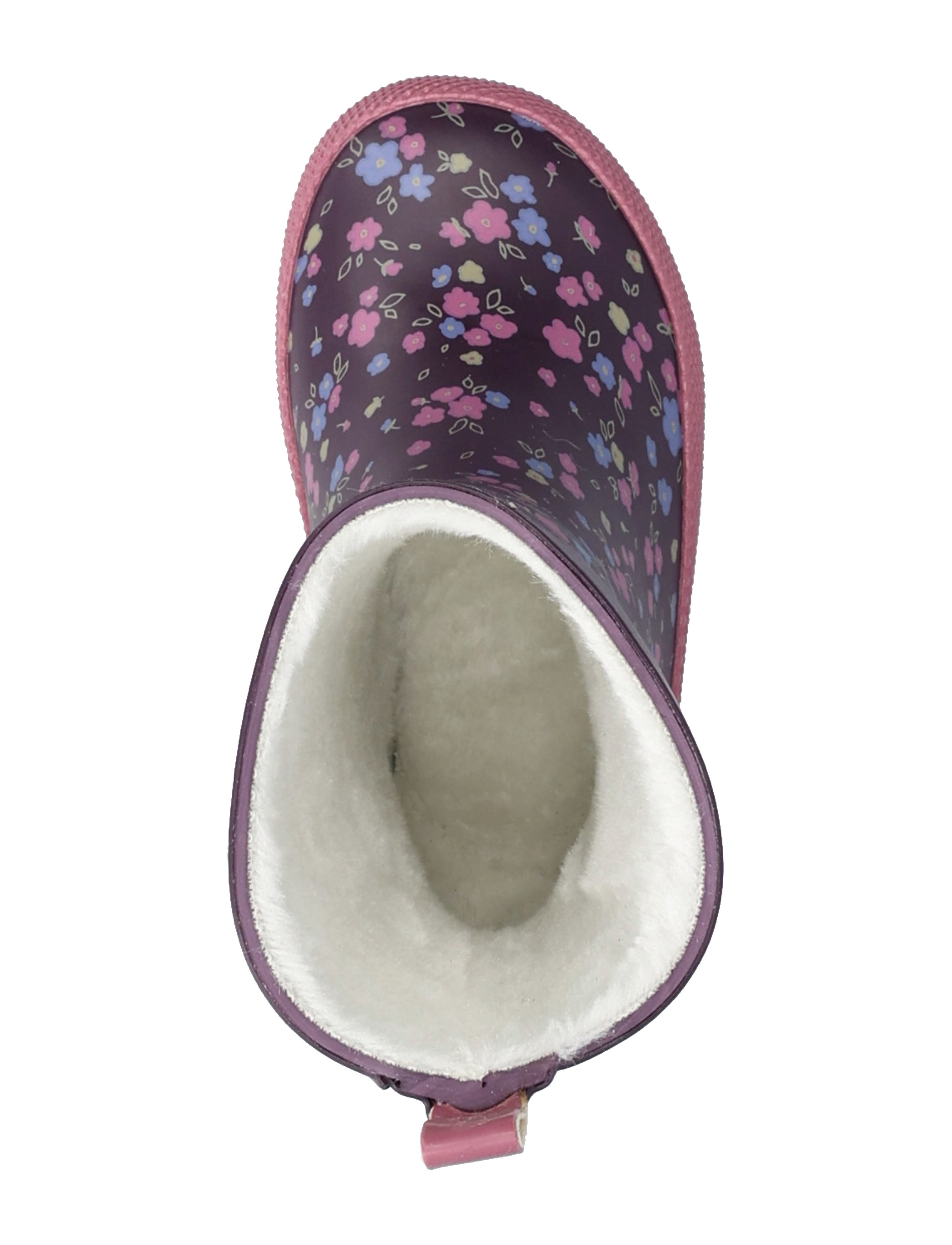 CeLaVi - Wellies AOP w. lining - plum perfect - 3