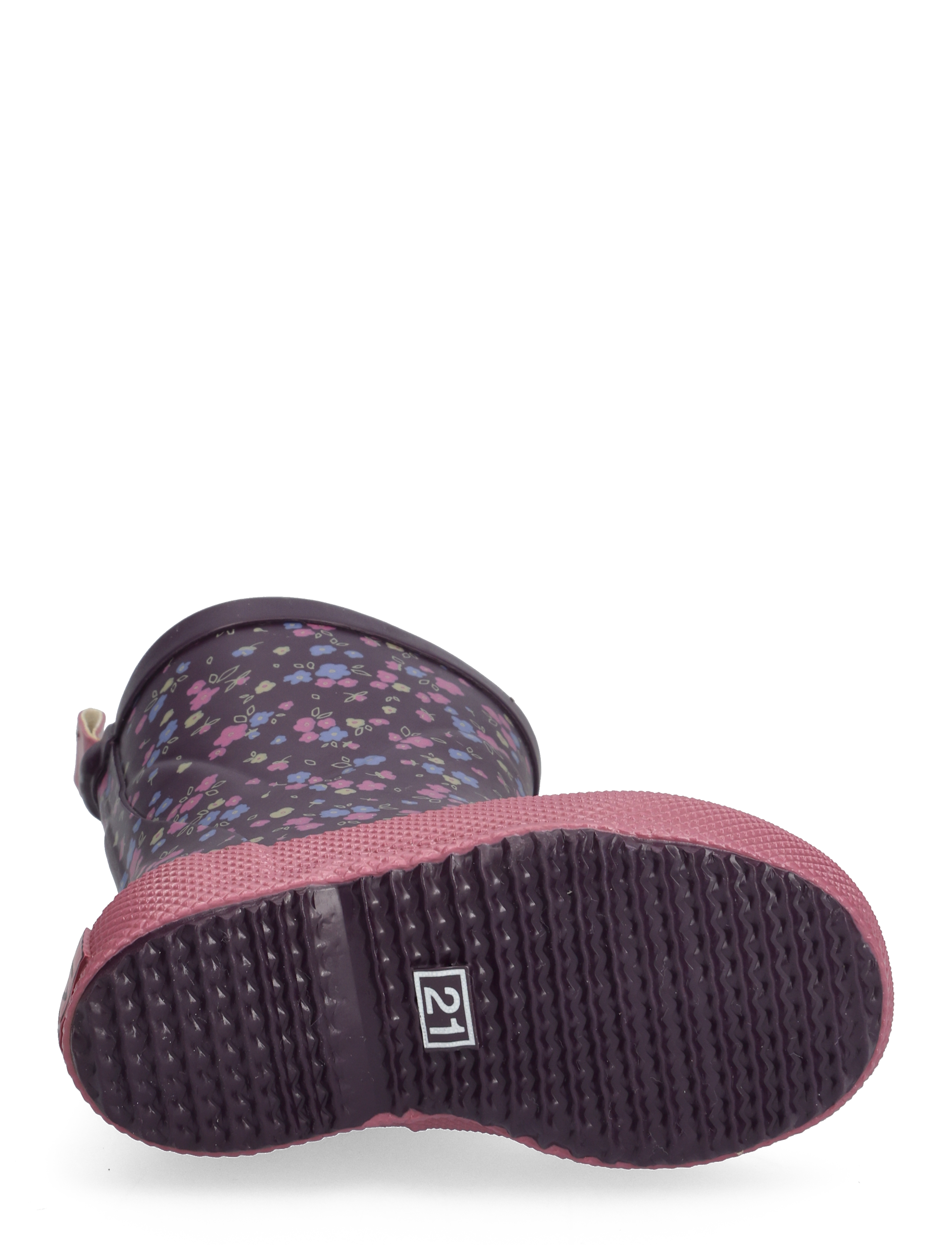 CeLaVi - Wellies AOP w. lining - plum perfect - 4