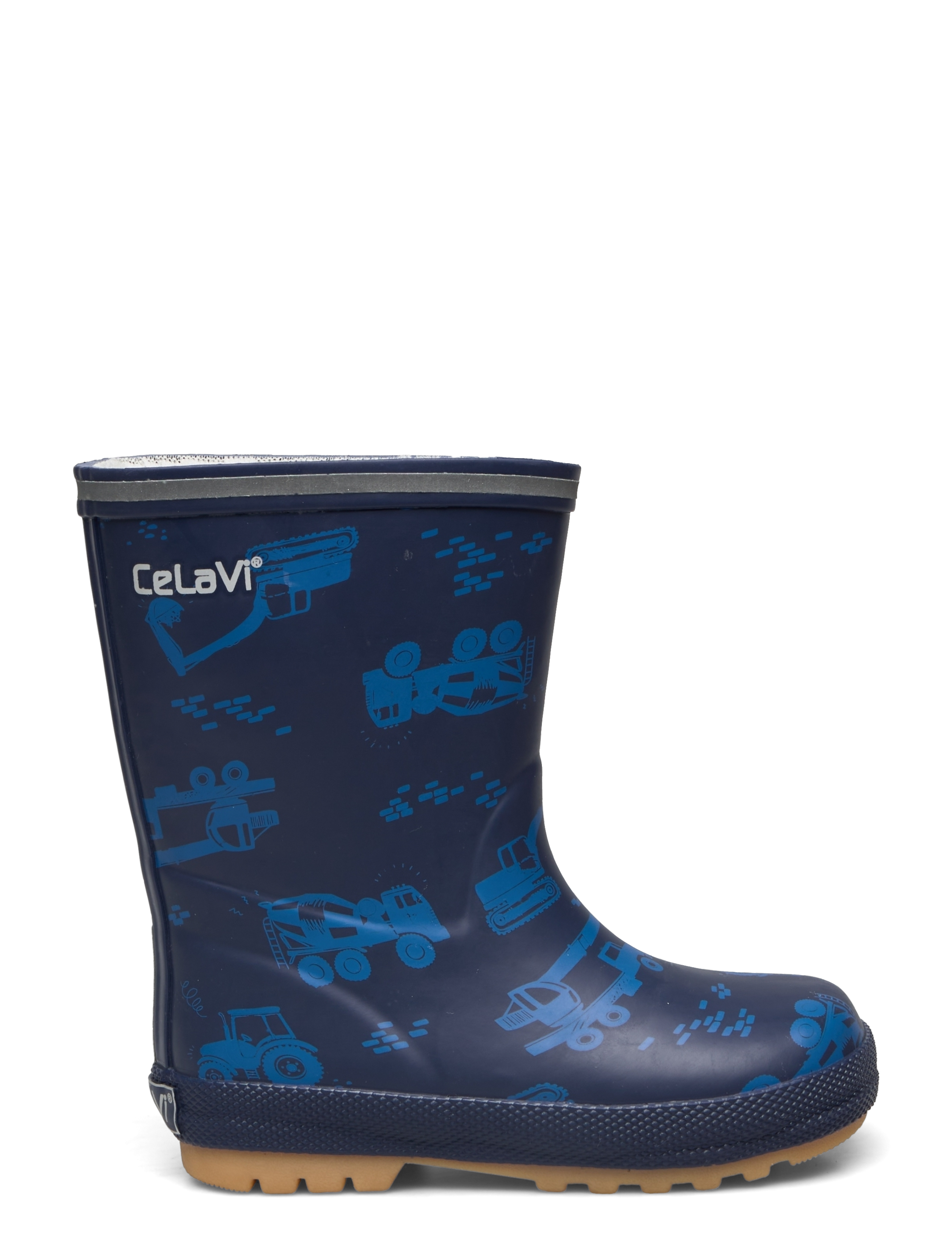 CeLaVi - Thermal Wellies AOP w. lining - pageant blue - 1